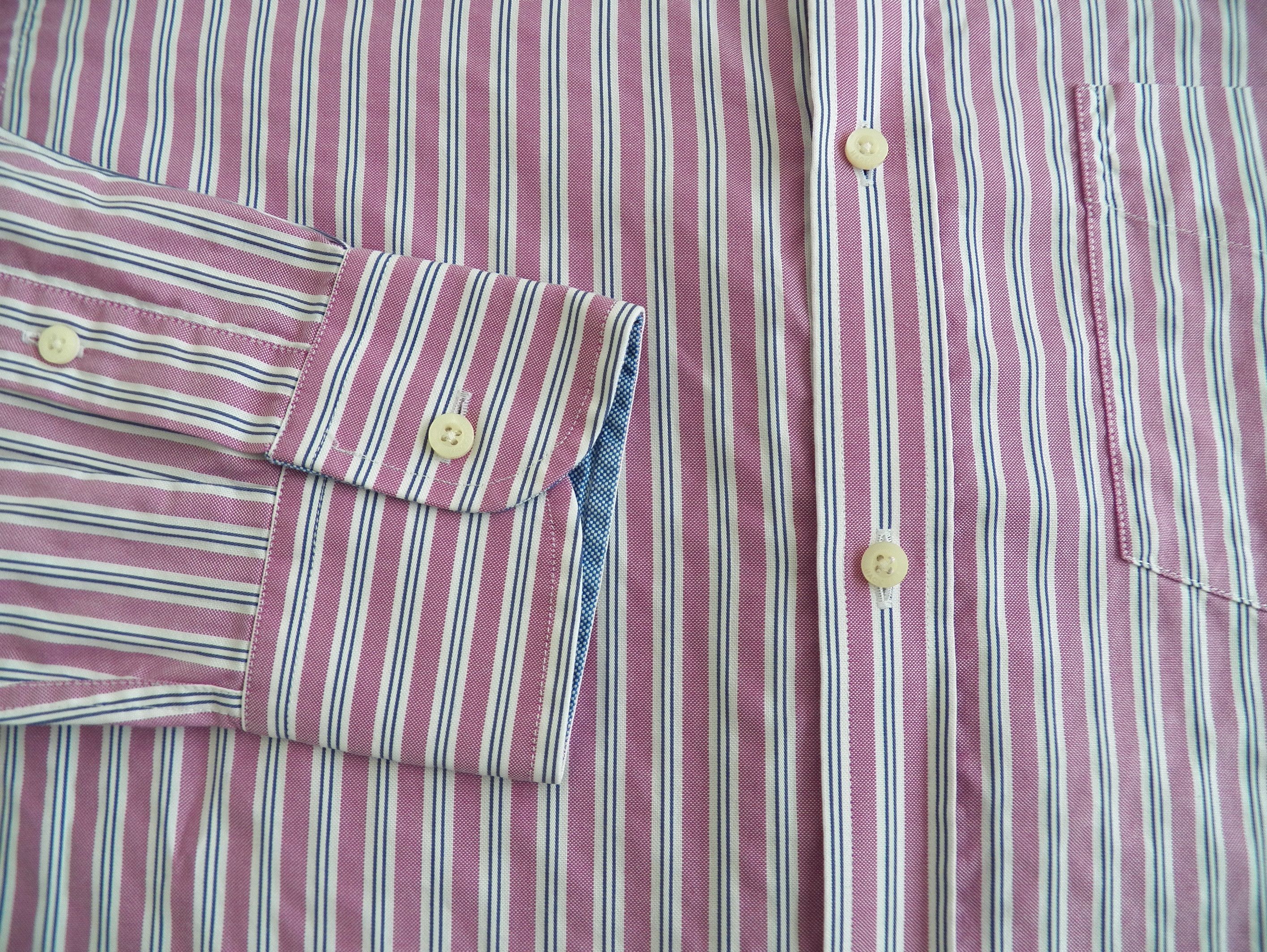 Hackett Hackett Mens Shirt Size M stripe albini italian cotton Size US M / EU 48-50 / 2 - 10 Thumbnail