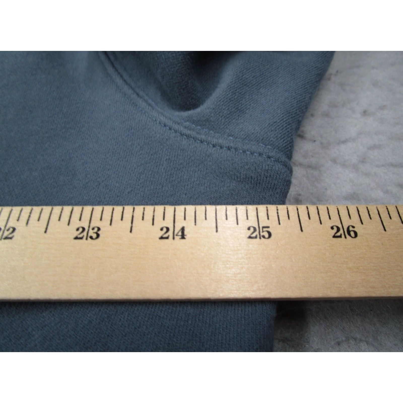 Darc Sport Darc Sport Sweatshirt Mens XL Blue Wolves USA Flag Pullover Long Sleeve Stitched Crew Neck Cotton Fleece Solid Regular Style Pullover Size US XL / EU 56 / 4 - 6 Thumbnail