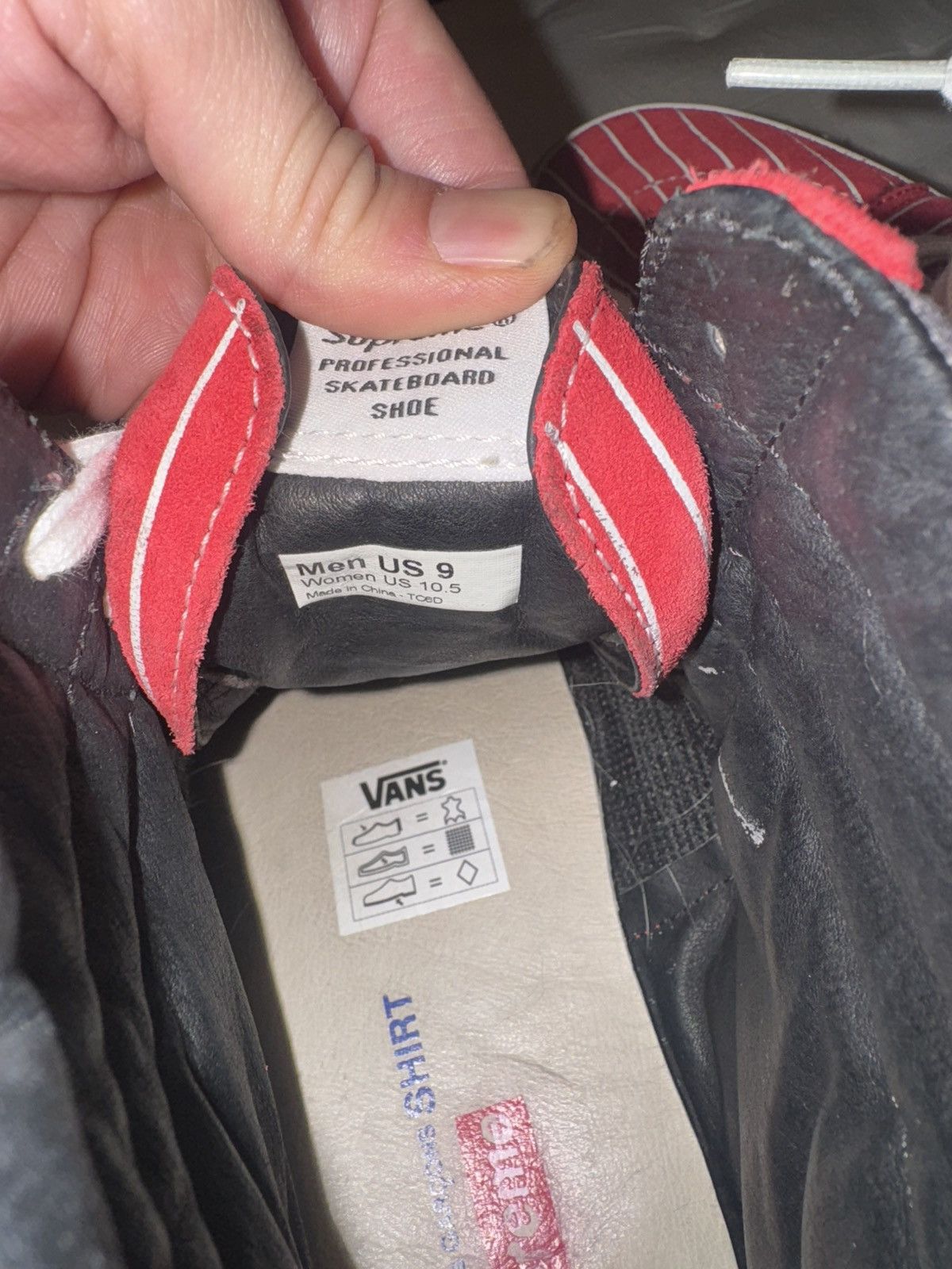 Comme des Garcons SHIRT × Supreme 2014 cdg x supreme Harold hunter sk8-hi Size US 9 / EU 42 - 7 Thumbnail