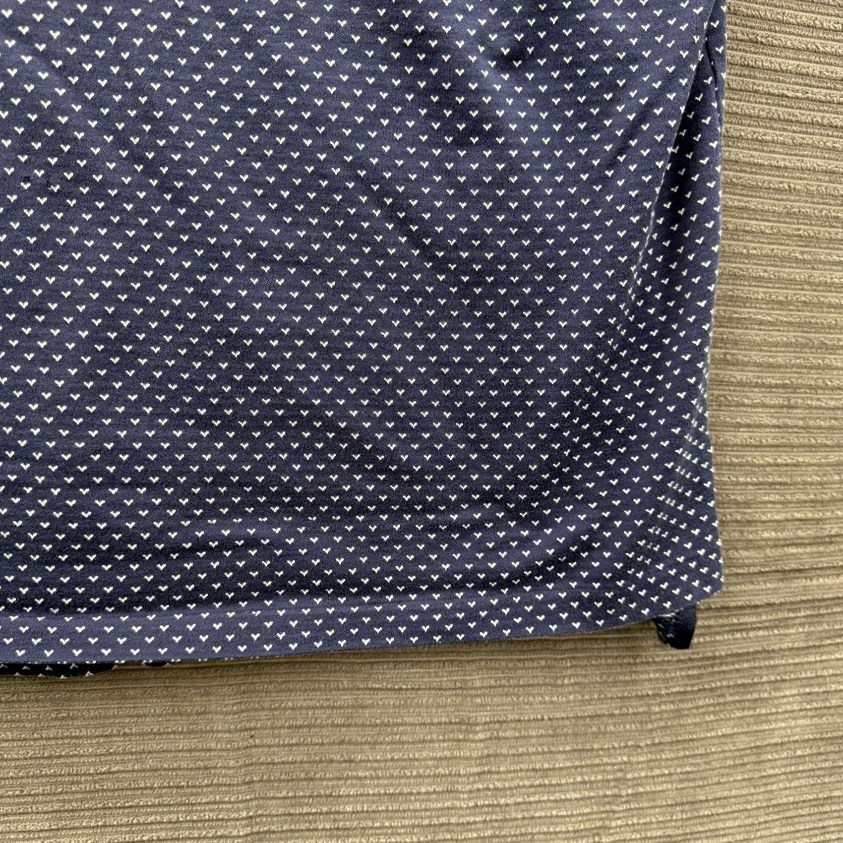 Ralph Lauren VINTAGE Polo Ralph Lauren Polo Shirt Men M Navy Polka Dot Heart Pattern Size US M / EU 48-50 / 2 - 7 Thumbnail