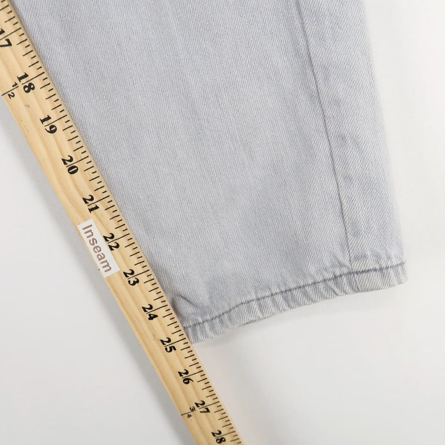 Everlane Everlane Jeans Womens 28 Regular Gray 100% Cotton Denim Size 28" / US 6 / IT 42 - 6 Thumbnail