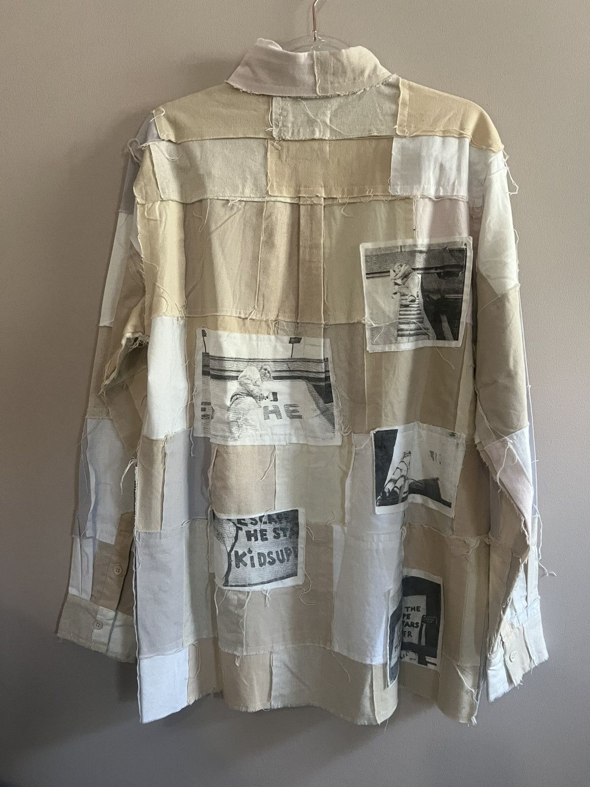 KidSuper KidSuper Studios super patchwork button down shirt Size US M / EU 48-50 / 2 - 2 Thumbnail