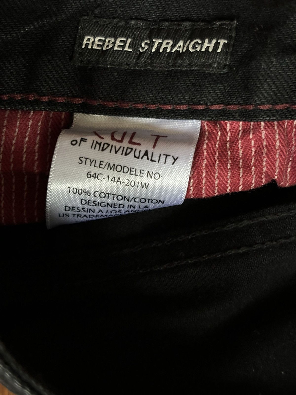 Cult Of Individuality Cult of individuality salvage boot cut black jeans Size US 32 / EU 48 - 7 Thumbnail
