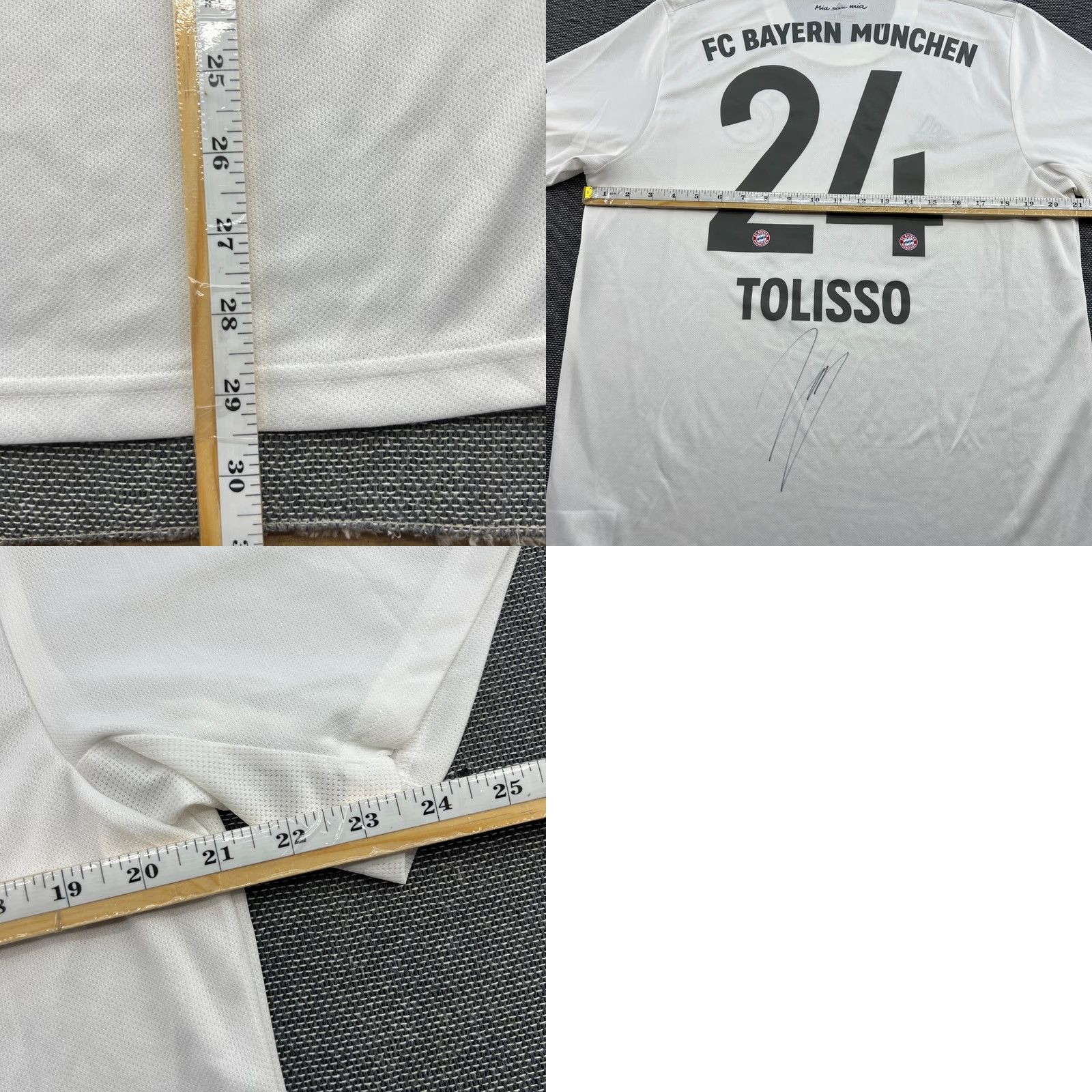 Adidas adidas Bayern Munich 2019 2020 Away Fooball Jersey L White T-Shirt Mens Short Sleeve Quick Dry Sports Jersey Size US L / EU 52-54 / 3 - 10 Thumbnail