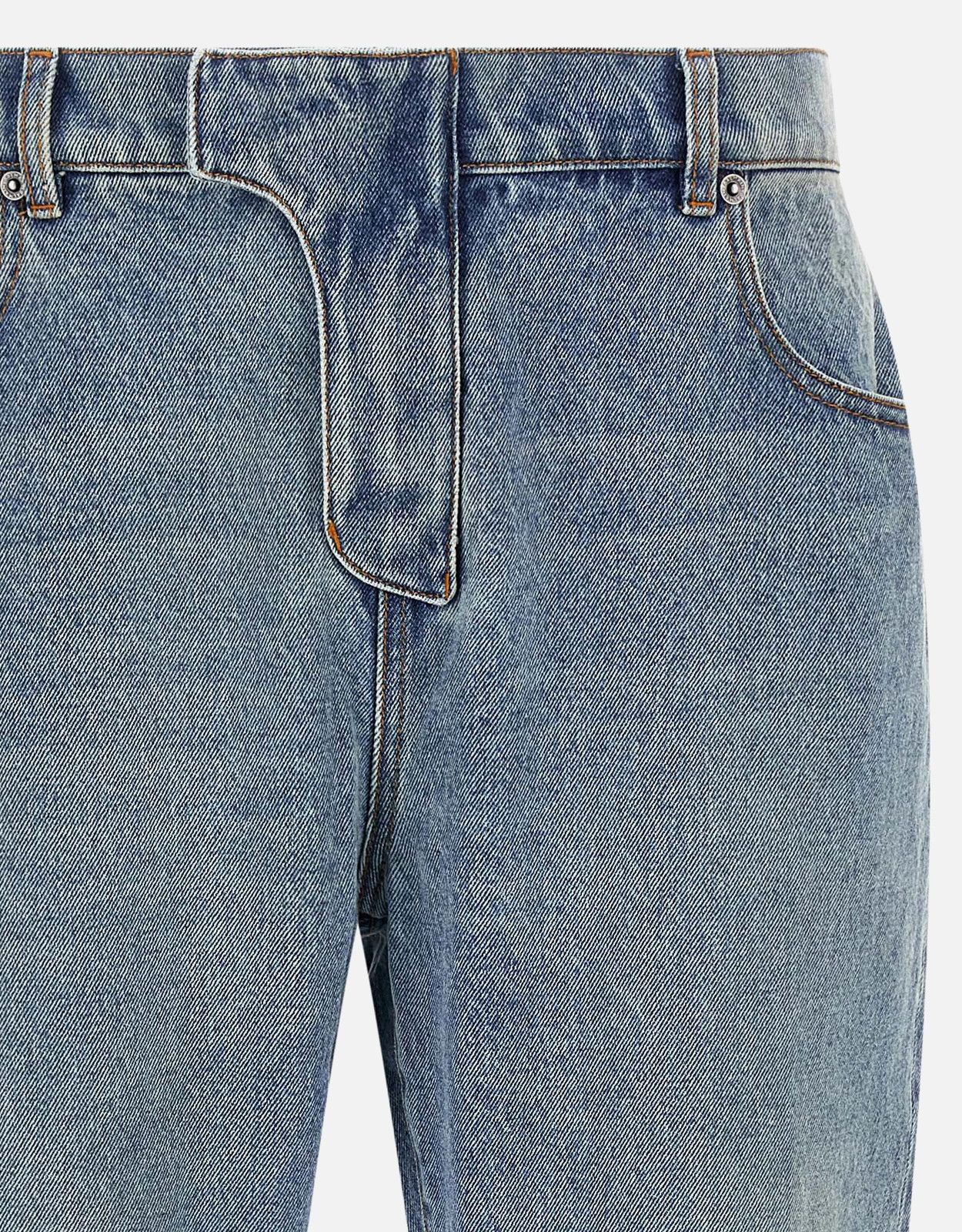 Balmain o1loc1c0526 Denim Jeans in Blue Size US 34 / EU 50 - 3 Thumbnail