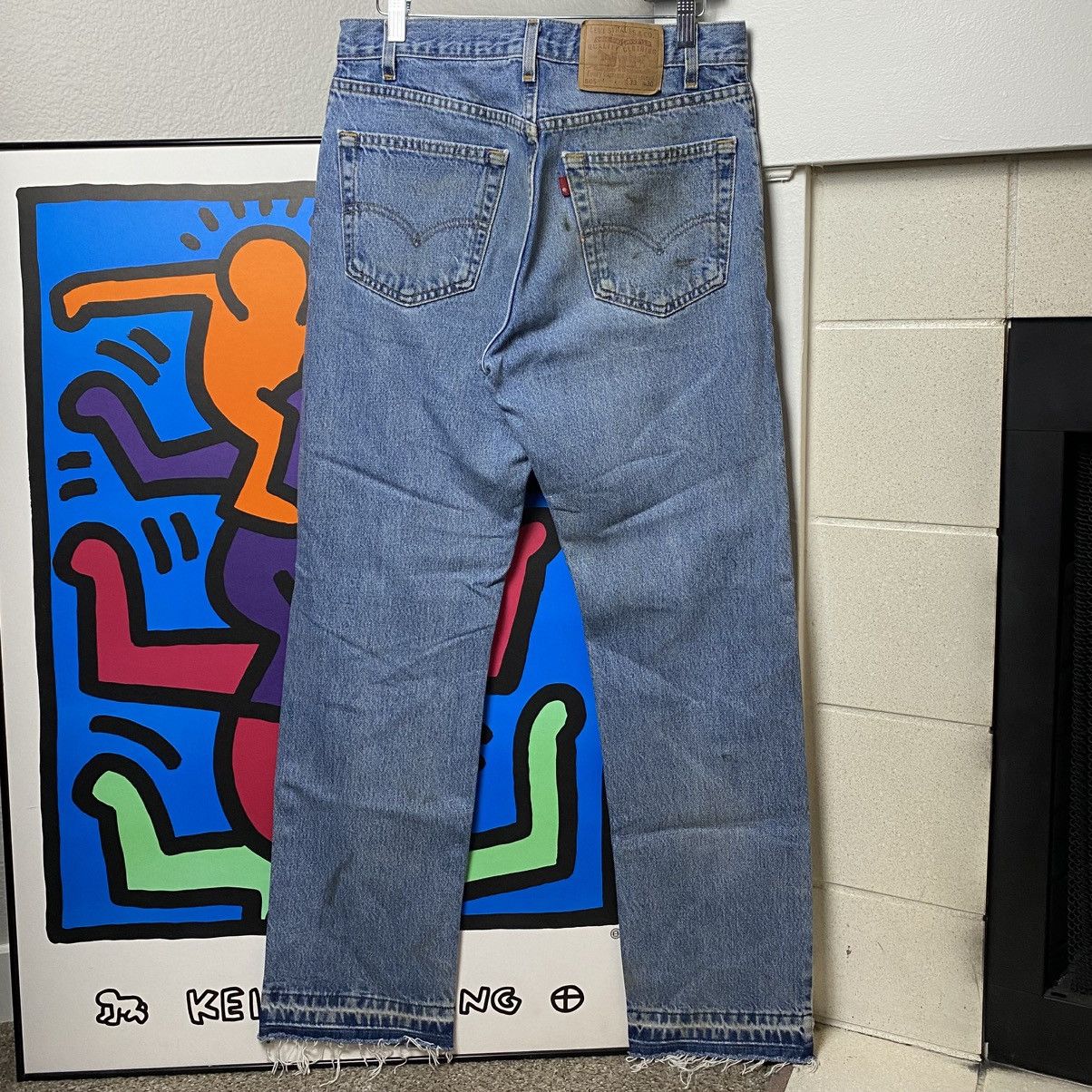 Levi's × Vintage Vintage Levis 505 Jeans 32 x 31 1990s Made in USA Denim Size US 32 / EU 48 - 2 Thumbnail