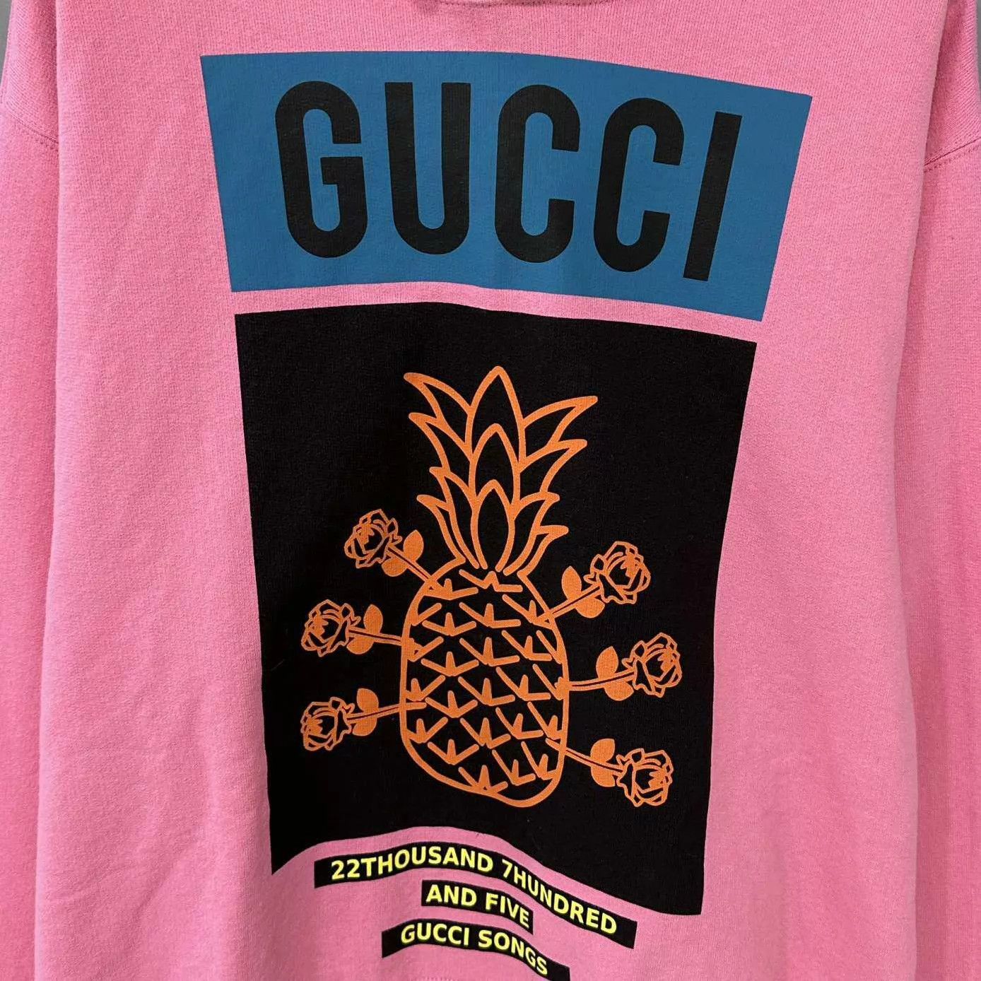 Gucci GUCCI Pineapple Pattern Hoodie XS Size XS / US 0-2 / IT 36-38 - 6 Thumbnail