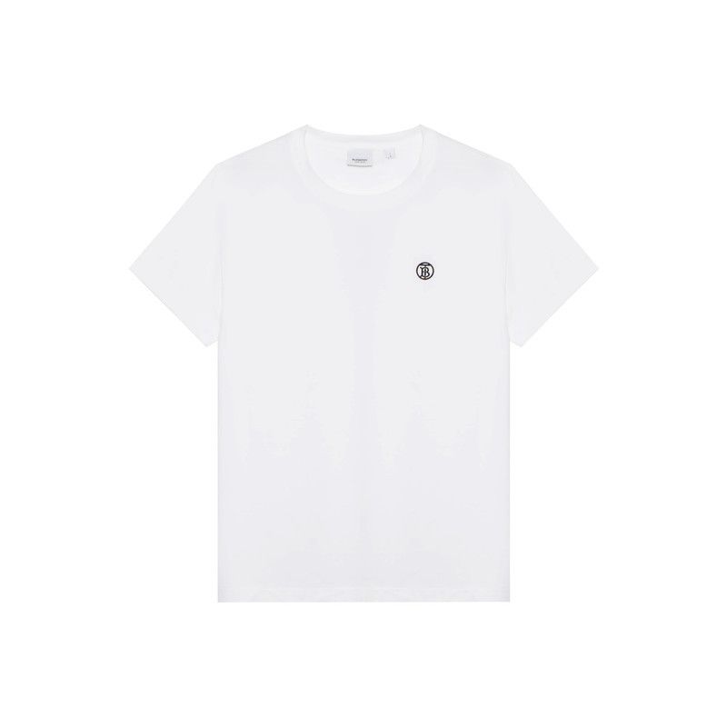 Burberry Burberry SS22 Logo Cotton T-Shirt for Men 0079 Size US L / EU 52-54 / 3 - 1 Thumbnail