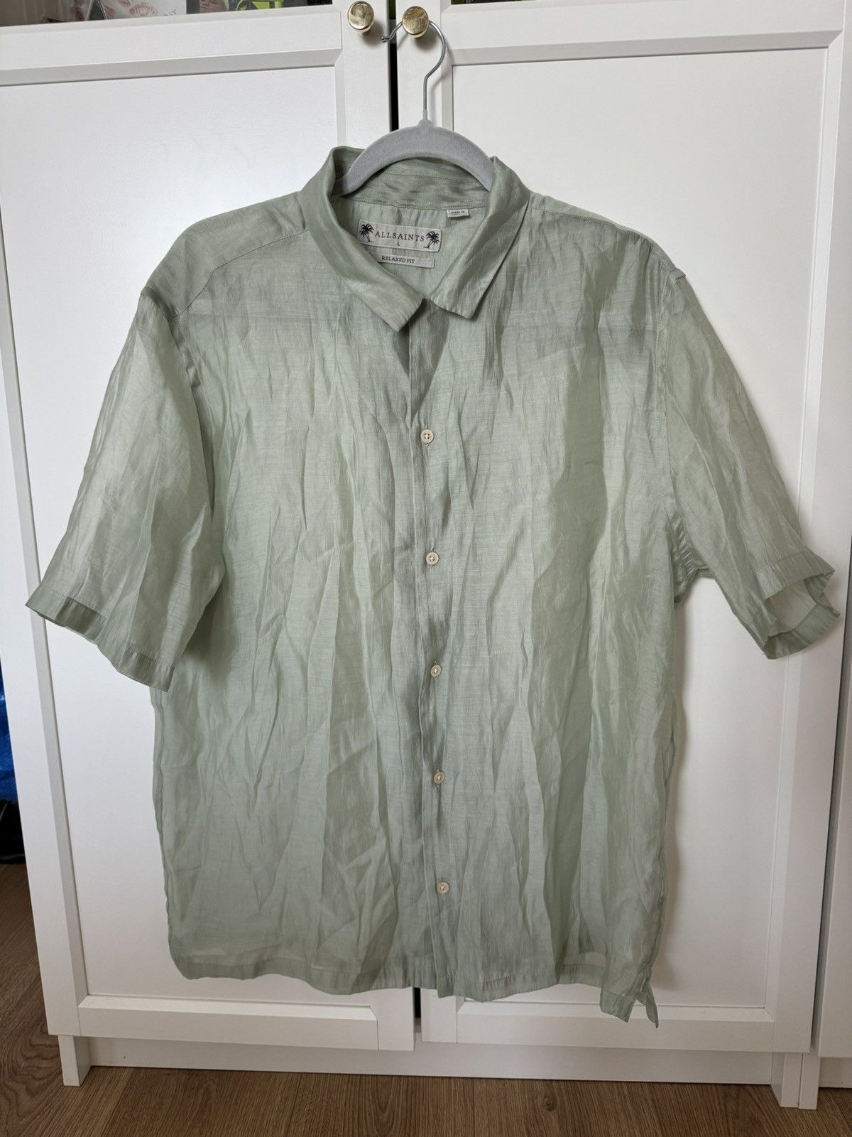 Allsaints Allsaints Solana SS shirt buttons Size US L / EU 52-54 / 3 - 2 Thumbnail