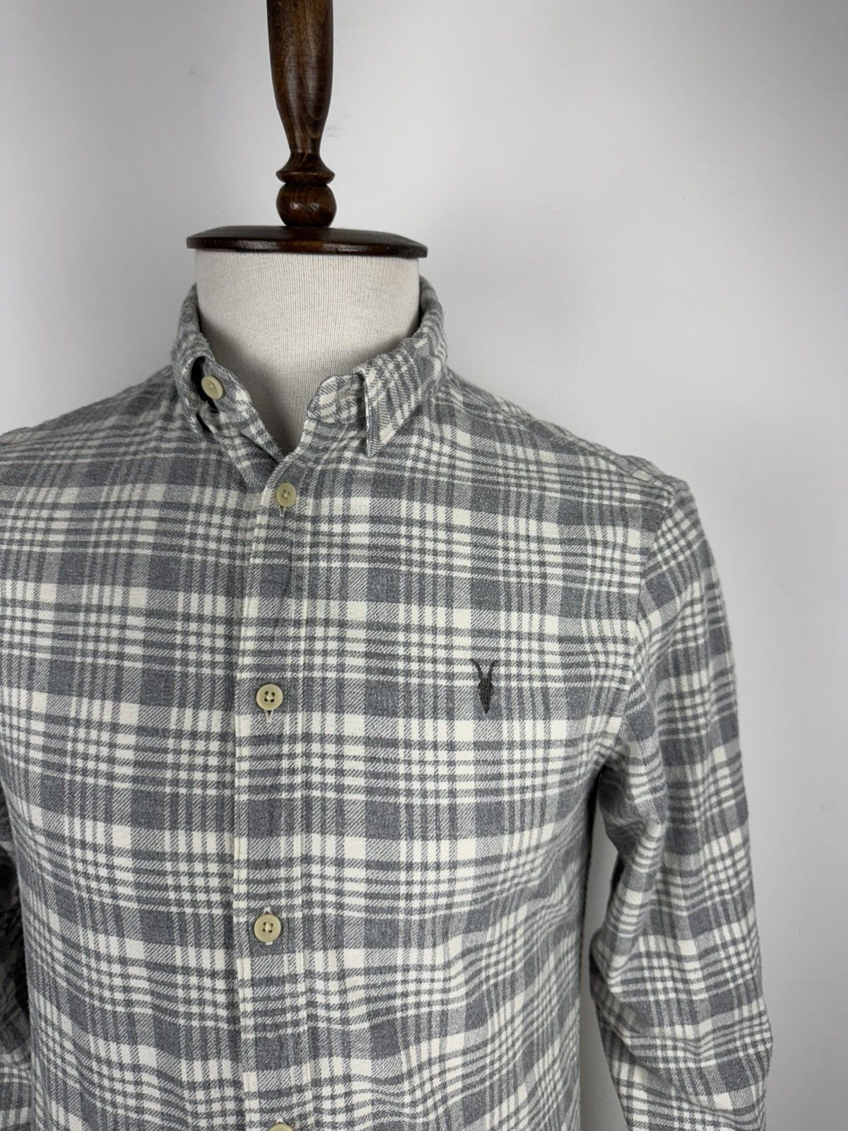 Allsaints Men’s Allsaints Long Sleeve Button Down Shirt size S Size US S / EU 44-46 / 1 - 2 Thumbnail