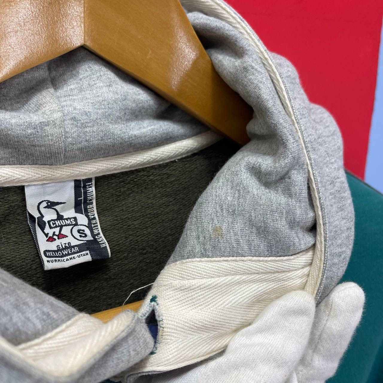 Chums CHUMS Multicolor Button Hoodie #2613/Z Size US S / EU 44-46 / 1 - 8 Thumbnail