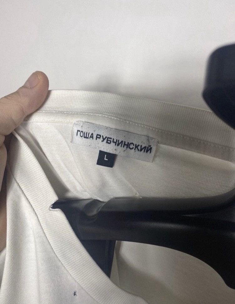 Gosha Rubchinskiy By-16 Gosha Rybchinskiy Distressed East Blow T-shirt Tee Size US L / EU 52-54 / 3 - 8 Thumbnail