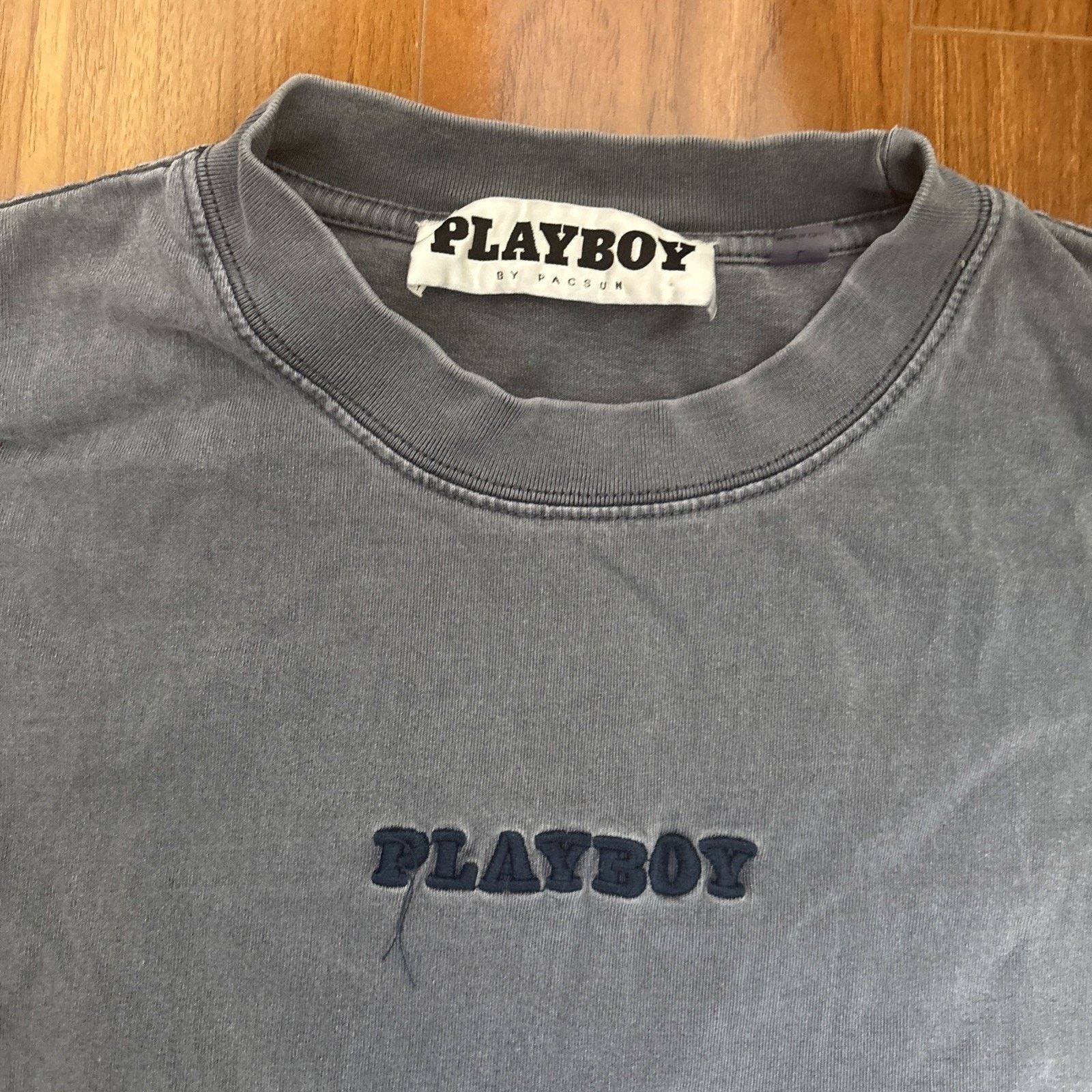 Playboy Playboy T-Shirt Color Blue Size Large Pacsun Size US L / EU 52-54 / 3 - 2 Thumbnail