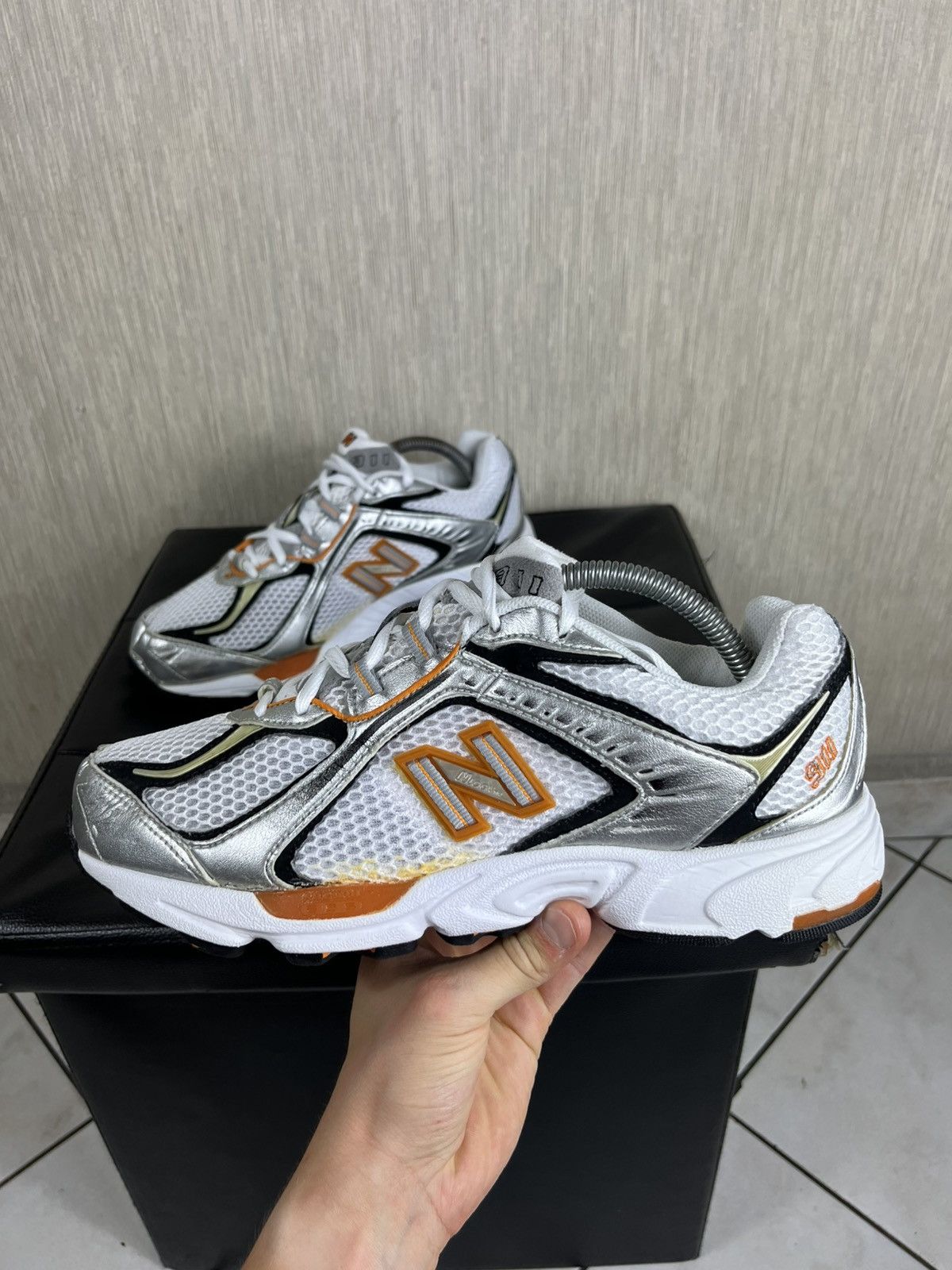 New Balance × Vintage Vintage New Balance 911 retro silver classic shoes sneakers Size US 9 / EU 42 - 14 Thumbnail