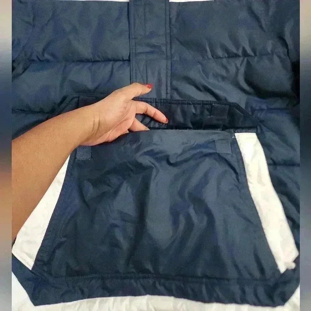 Columbia COLUMBIA Lodge Navy Pullover Puffer Hooded Jacket Size US S / EU 44-46 / 1 - 6 Thumbnail