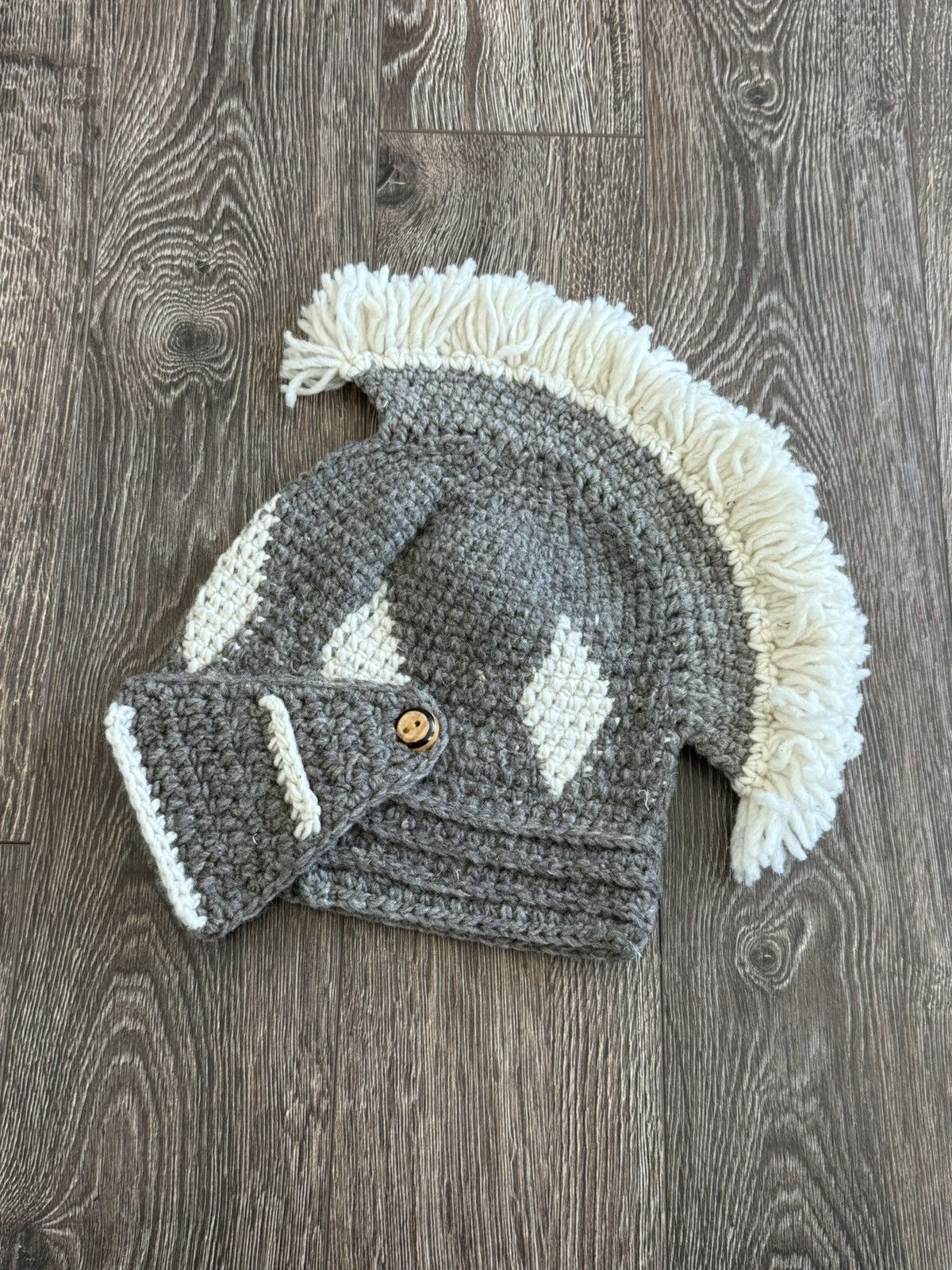 Handmade × Vintage Handmade Helmet Beanie Size ONE SIZE - 1 Thumbnail