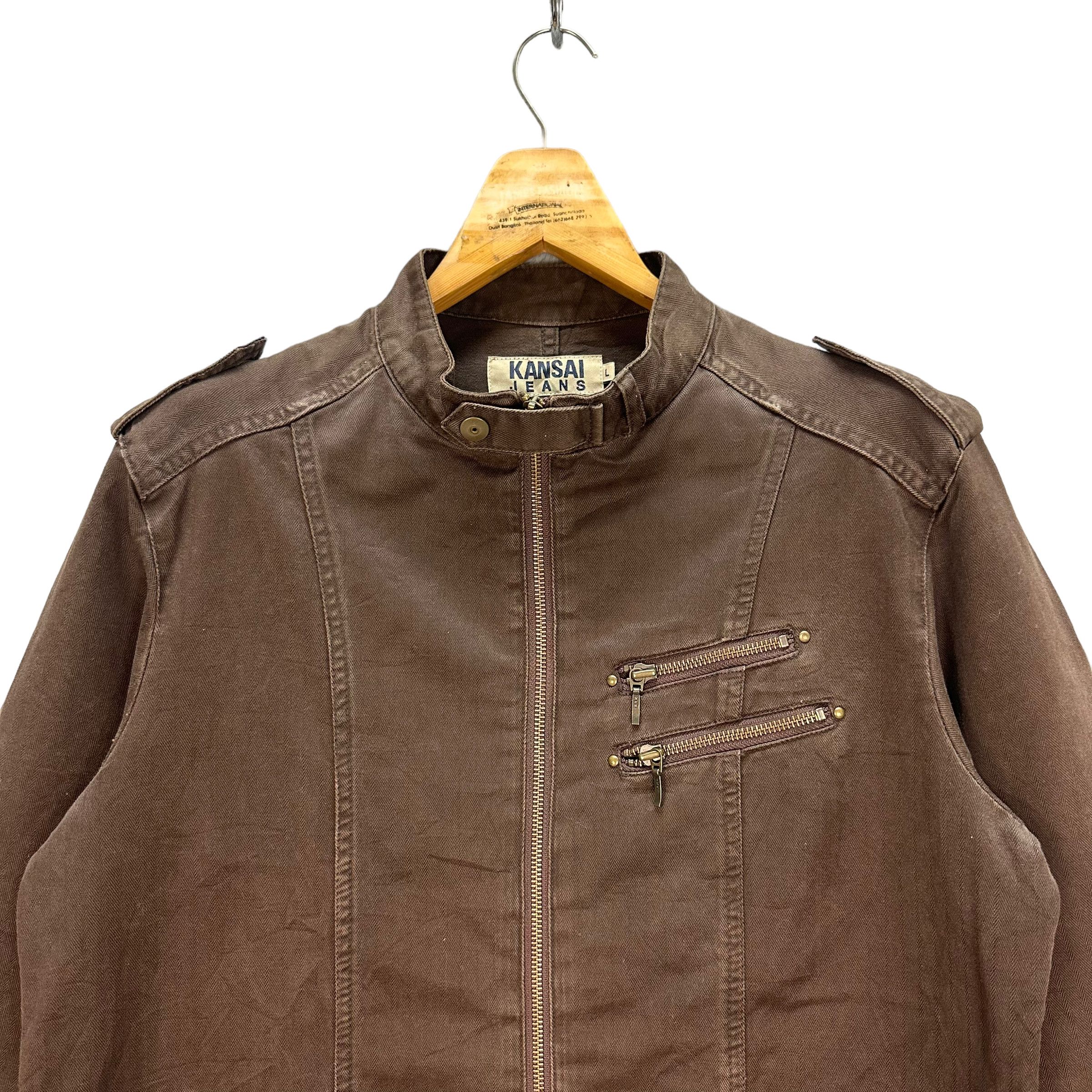 Kansai Yamamoto KANSAI JEANS CASUAL JACKET #7852-184 Size US L / EU 52-54 / 3 - 2 Thumbnail