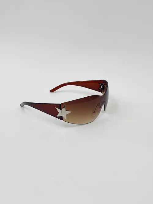 VIBE Star Frame Rimless Sunglasess Vintage y2k 90’s Size ONE SIZE - 4 Thumbnail