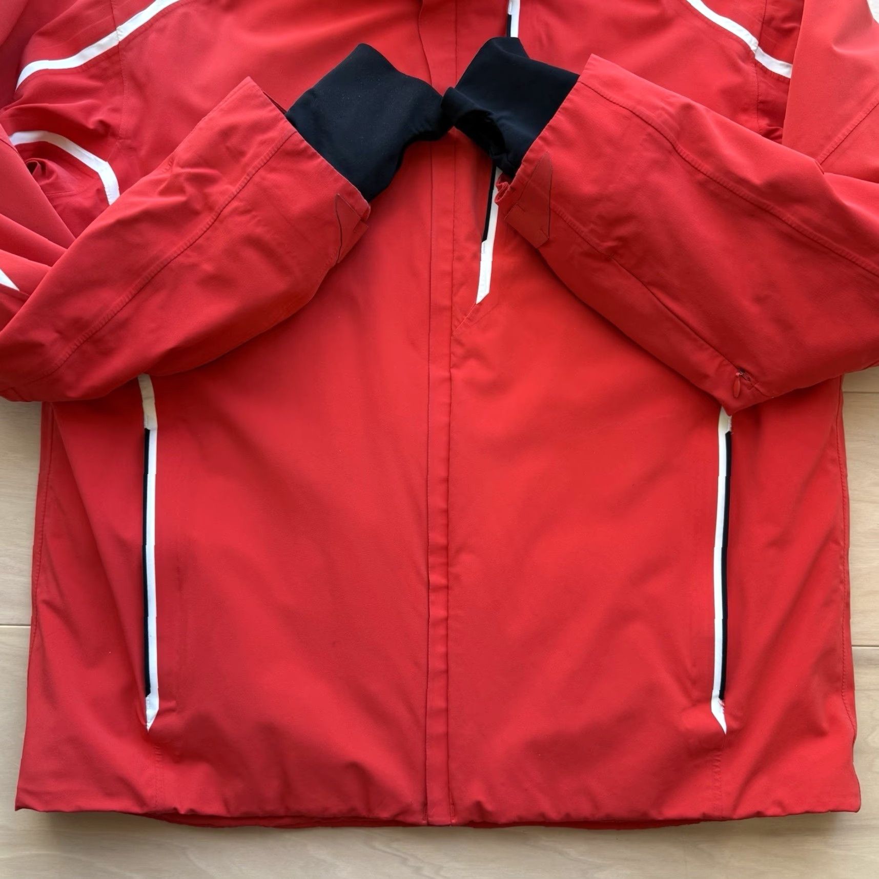 Vintage Mountain Force Jacket 50 Red Full Zip Insulated Winter Outerwear Ski Coat Parka Men Size US M / EU 48-50 / 2 - 5 Thumbnail