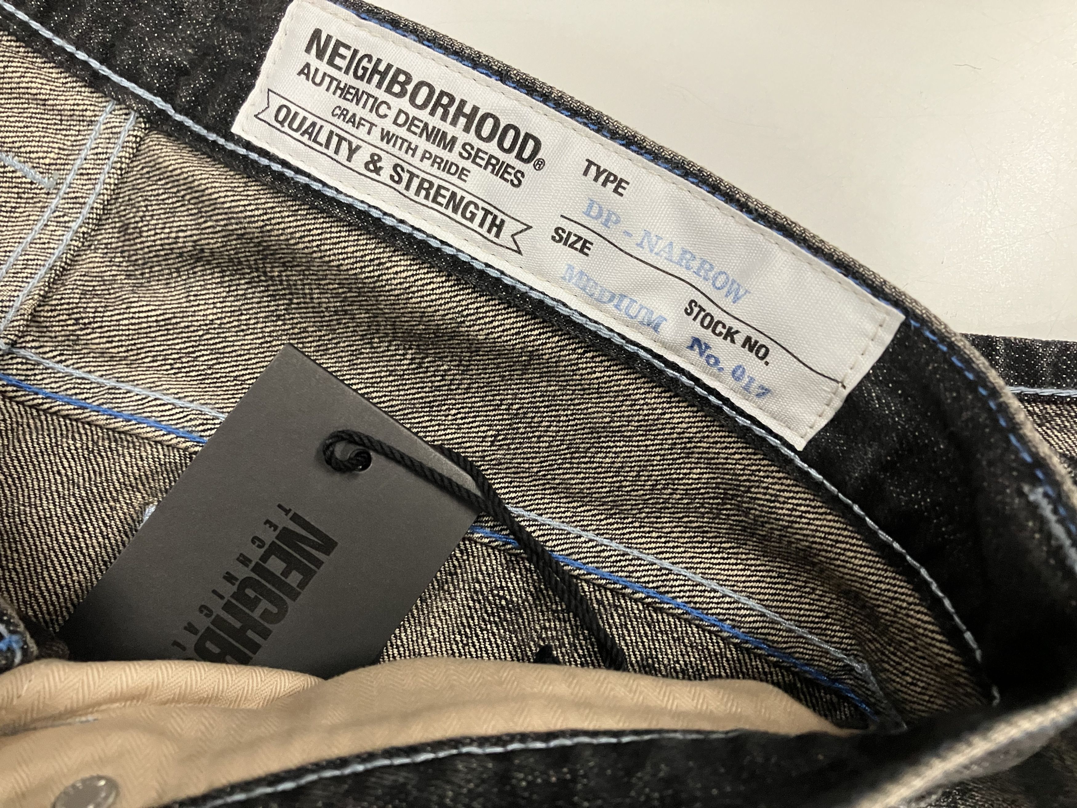 Neighborhood Washed DP Narrow / 14OZ -PT Size US 32 / EU 48 - 3 Thumbnail