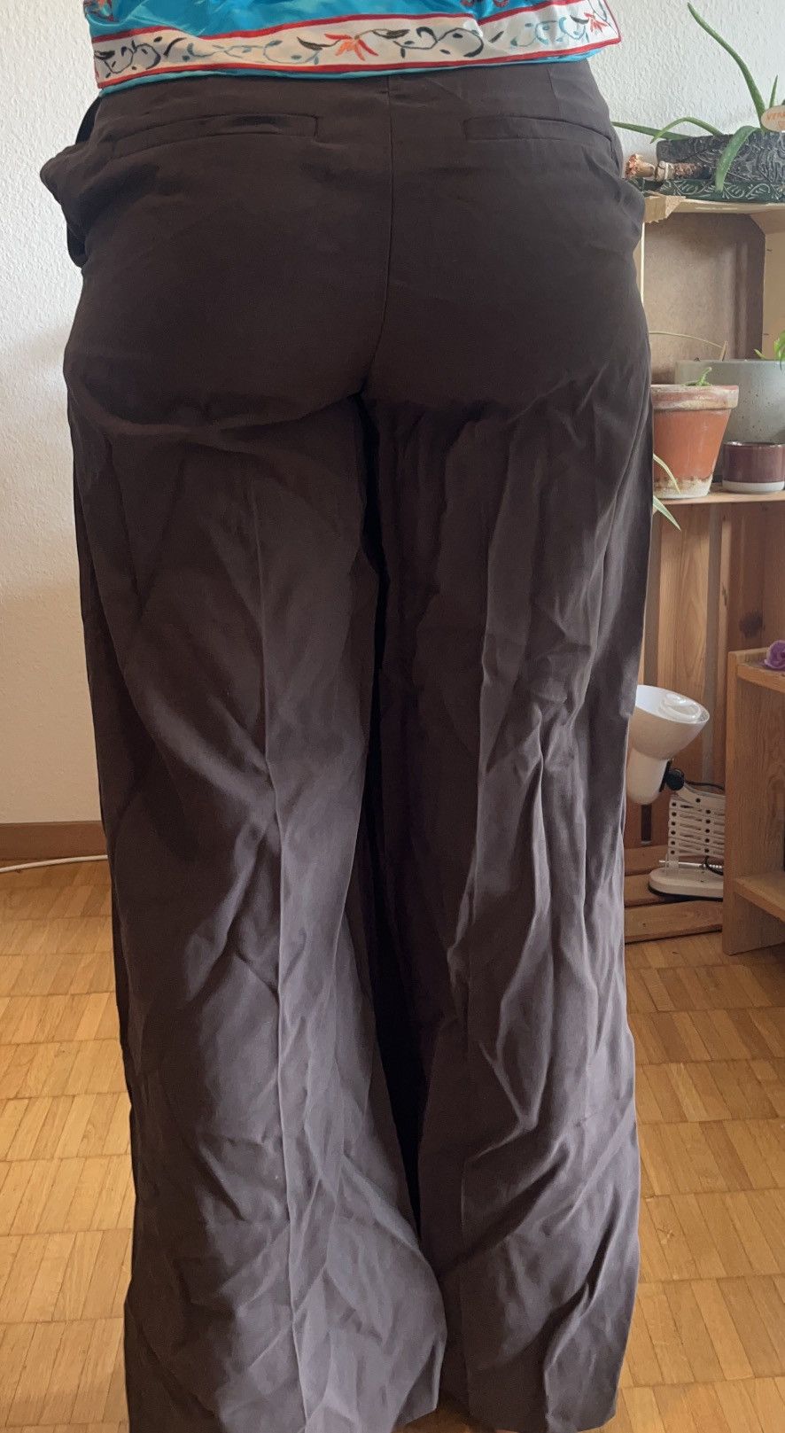 H&M Elegant Blazer Pants Size 25" / US 0 / IT 36 - 3 Thumbnail