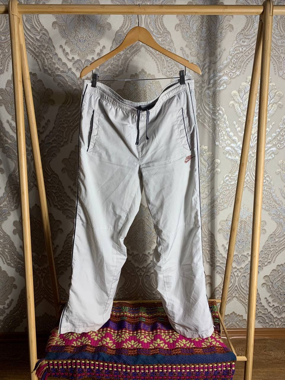 Nike × Vintage VERY RARE NIKE SPORTING EXCELLENCE RETRO SWEATPANTS NYLON 90 Size US 32 / EU 48 - 1 Thumbnail