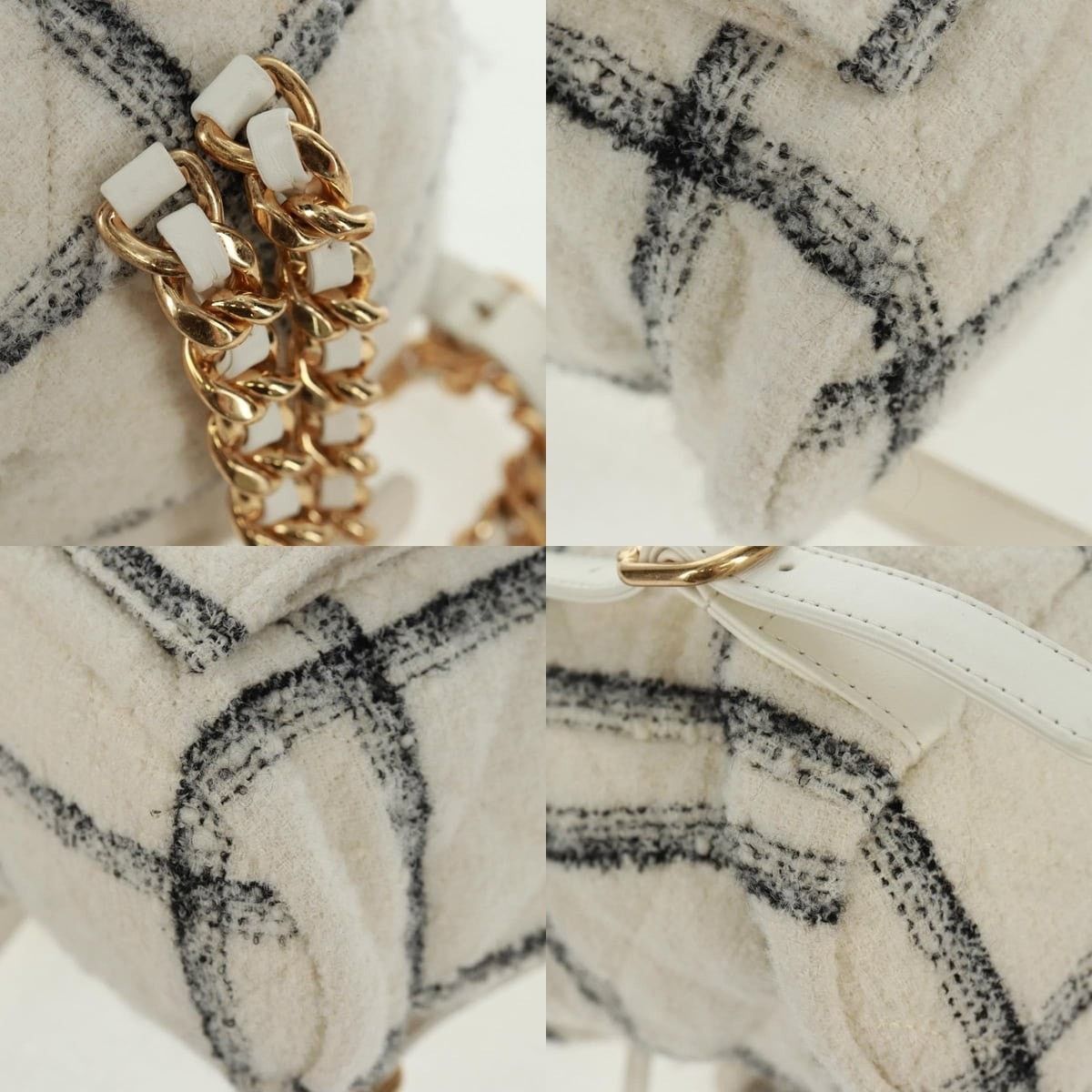 Chanel Chanel Tweed Backpack Size ONE SIZE - 6 Thumbnail