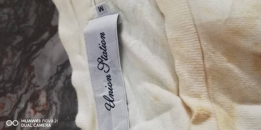 Vintage e29 Union Station t shirt white vantage distress Size US M / EU 48-50 / 2 - 2 Thumbnail