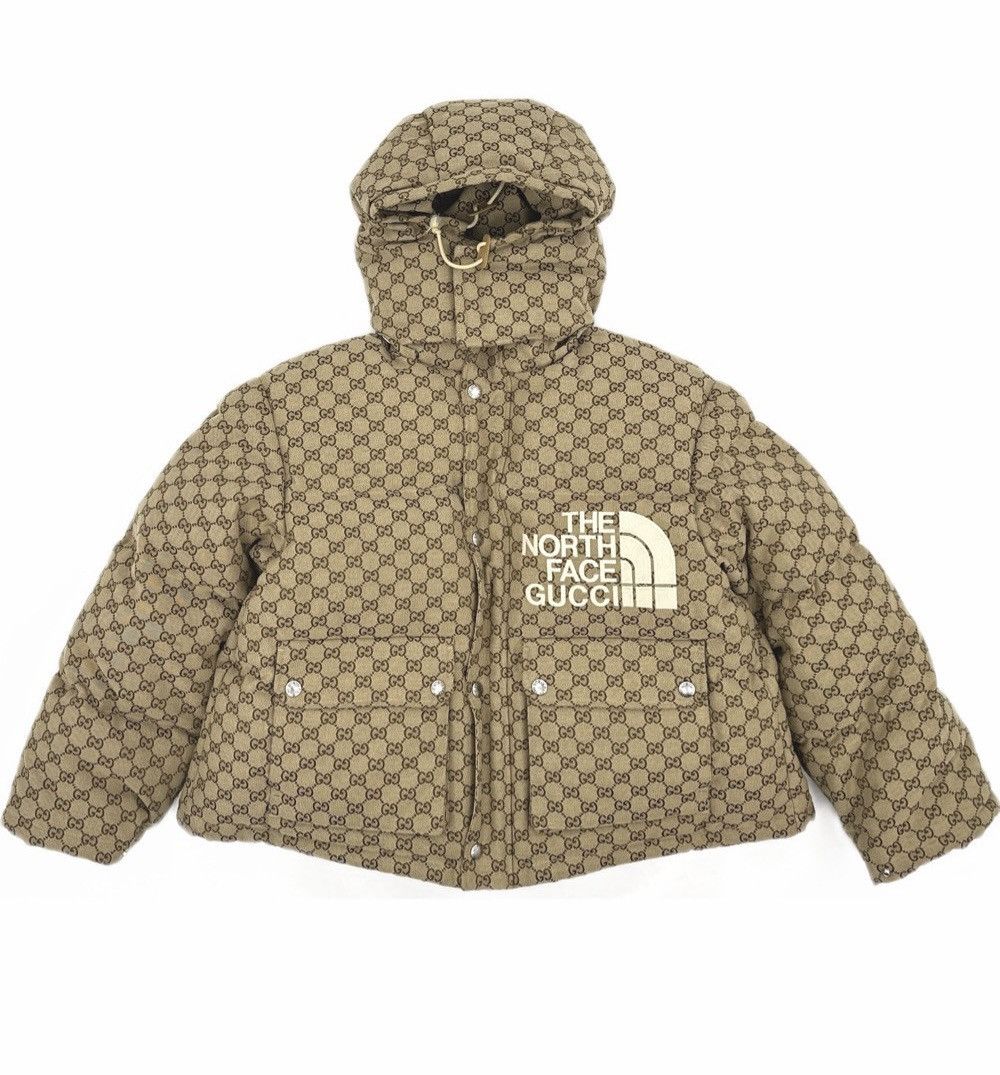 Gucci × The North Face Gucci x The North Face Print Down Jacket Size S / US 4 / IT 40 - 1 Thumbnail