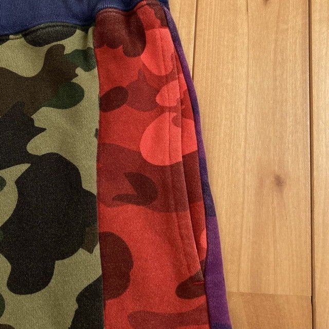 Bape BAPE Mix camo shark sweat shorts a bathing ape ★size 2XL Size US 38 / EU 54 - 5 Thumbnail