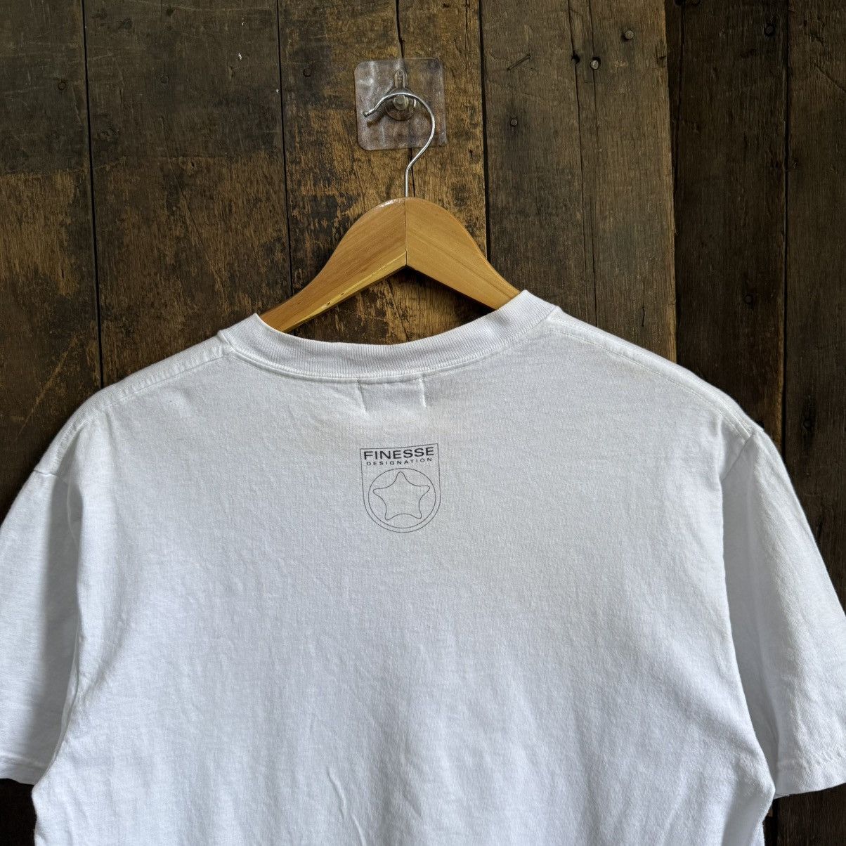Hiroshi Fujiwara Vintage 90's Finesse Hiroshi Fujiwara Tee Shirt Size US M / EU 48-50 / 2 - 4 Thumbnail