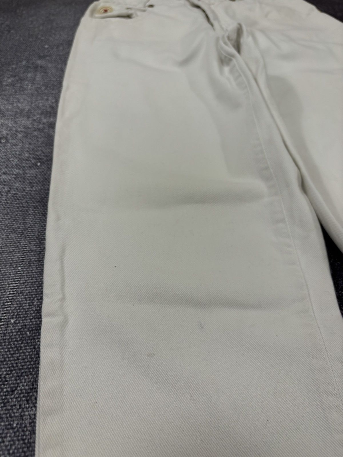 Trussardi Vintage Trussardi Women’s White Logo Luxury Tapered Jeans Size 28" / US 6 / IT 42 - 14 Thumbnail