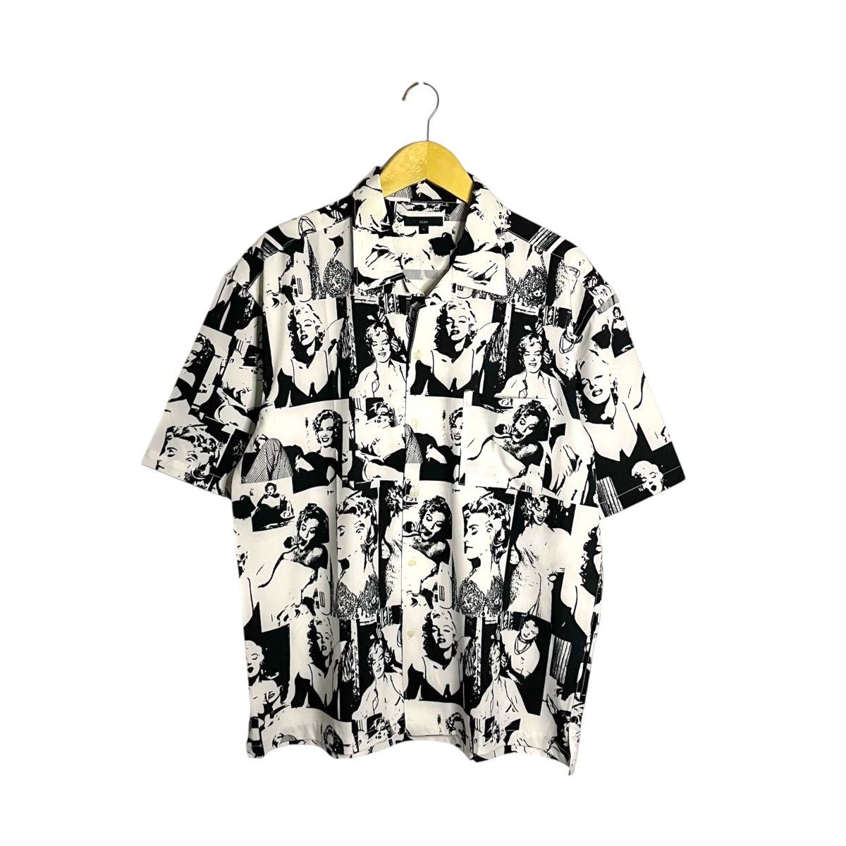 If Six Was Nine Marilyn Monroe Graphic Ciao Pop Art Camp Collar Shirt Size US XL / EU 56 / 4 - 2 Thumbnail