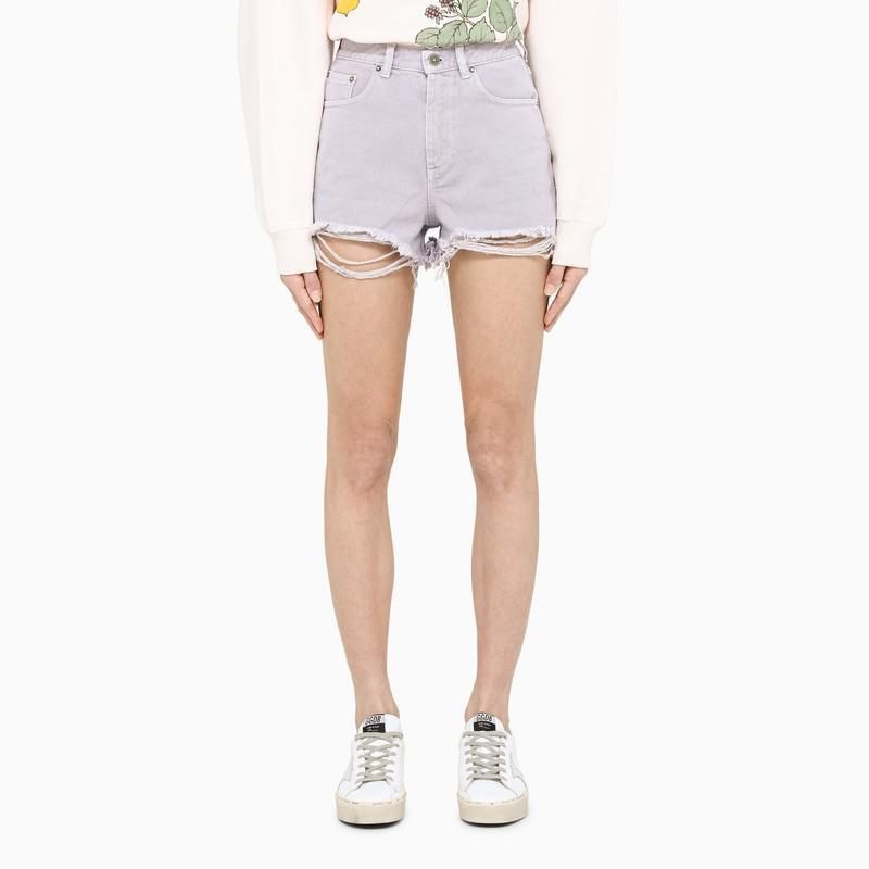 o1y0725 Denim Short in Lilac