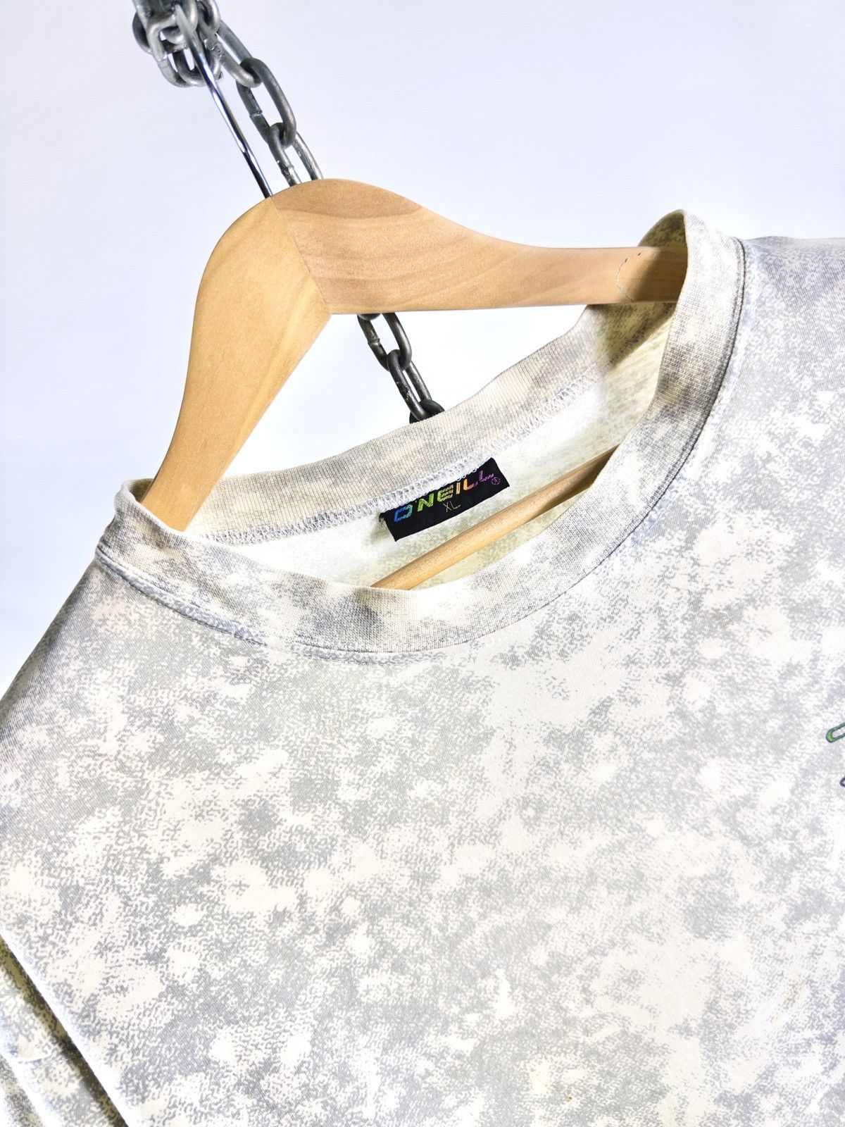 O'Neill 90s Vintage O’neill Camo AOP Surf Tee T-Shirt Size US XL / EU 56 / 4 - 4 Thumbnail