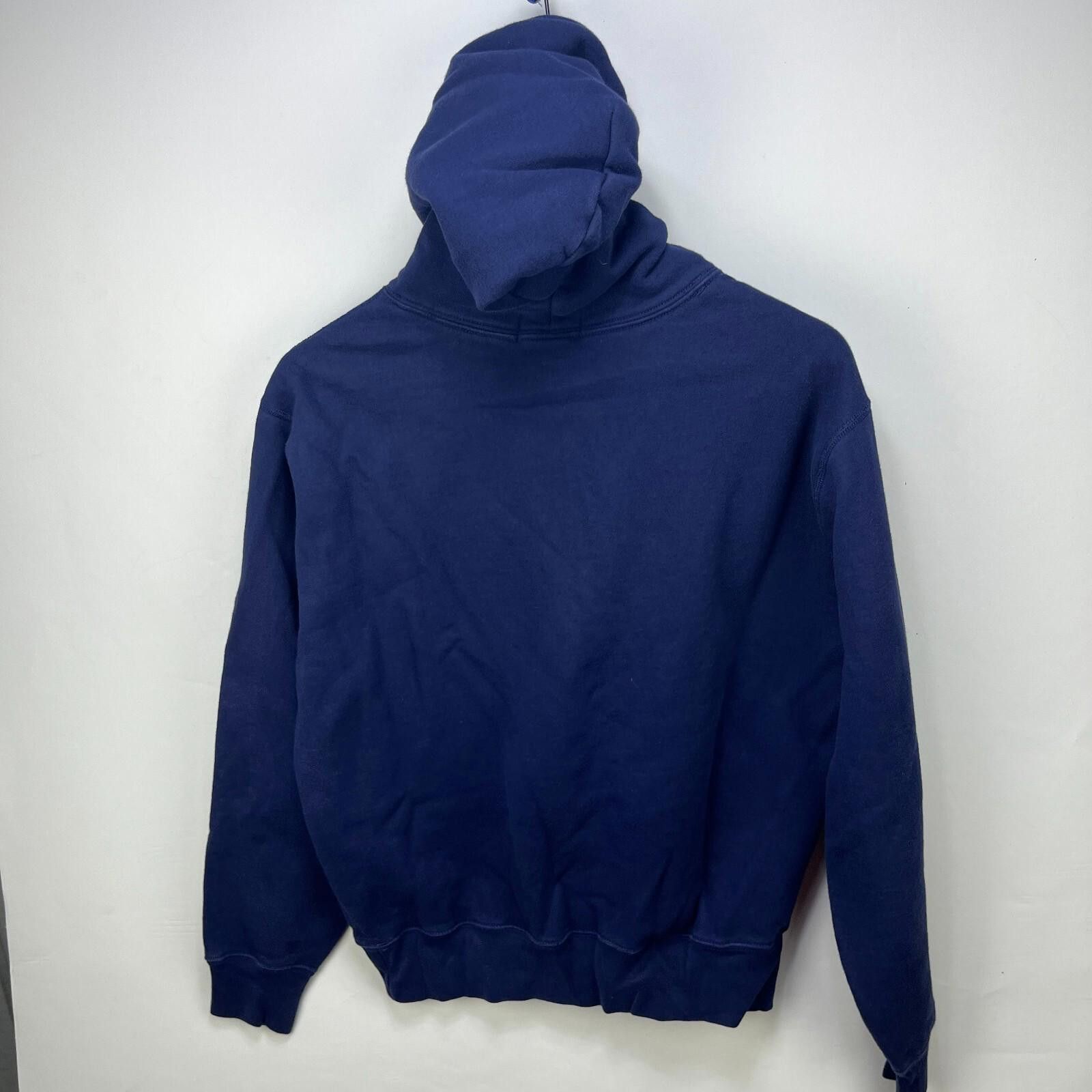 Polo Ralph Lauren Vintage Polo Ralph Lauren Pony Hoodie Medium Navy Blue Size US L / EU 52-54 / 3 - 8 Thumbnail