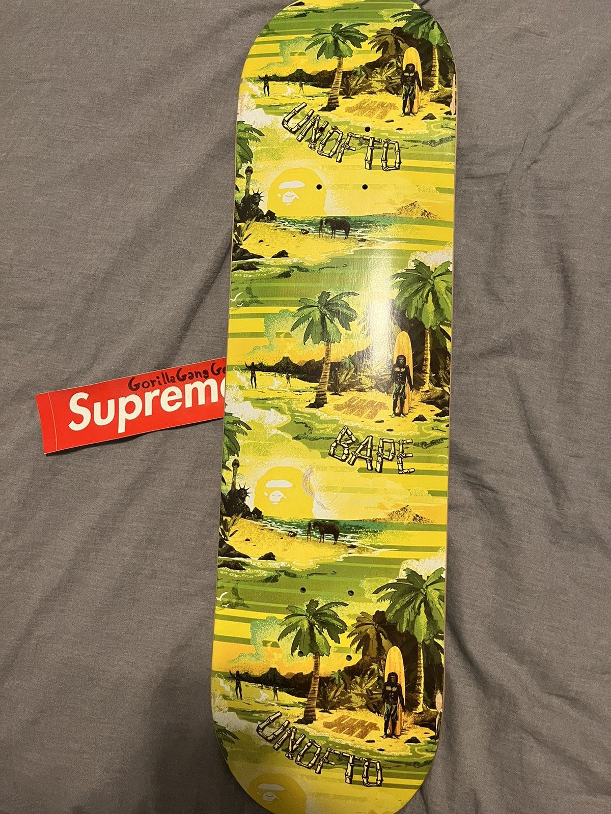 Bape x Undefeated Skateboard