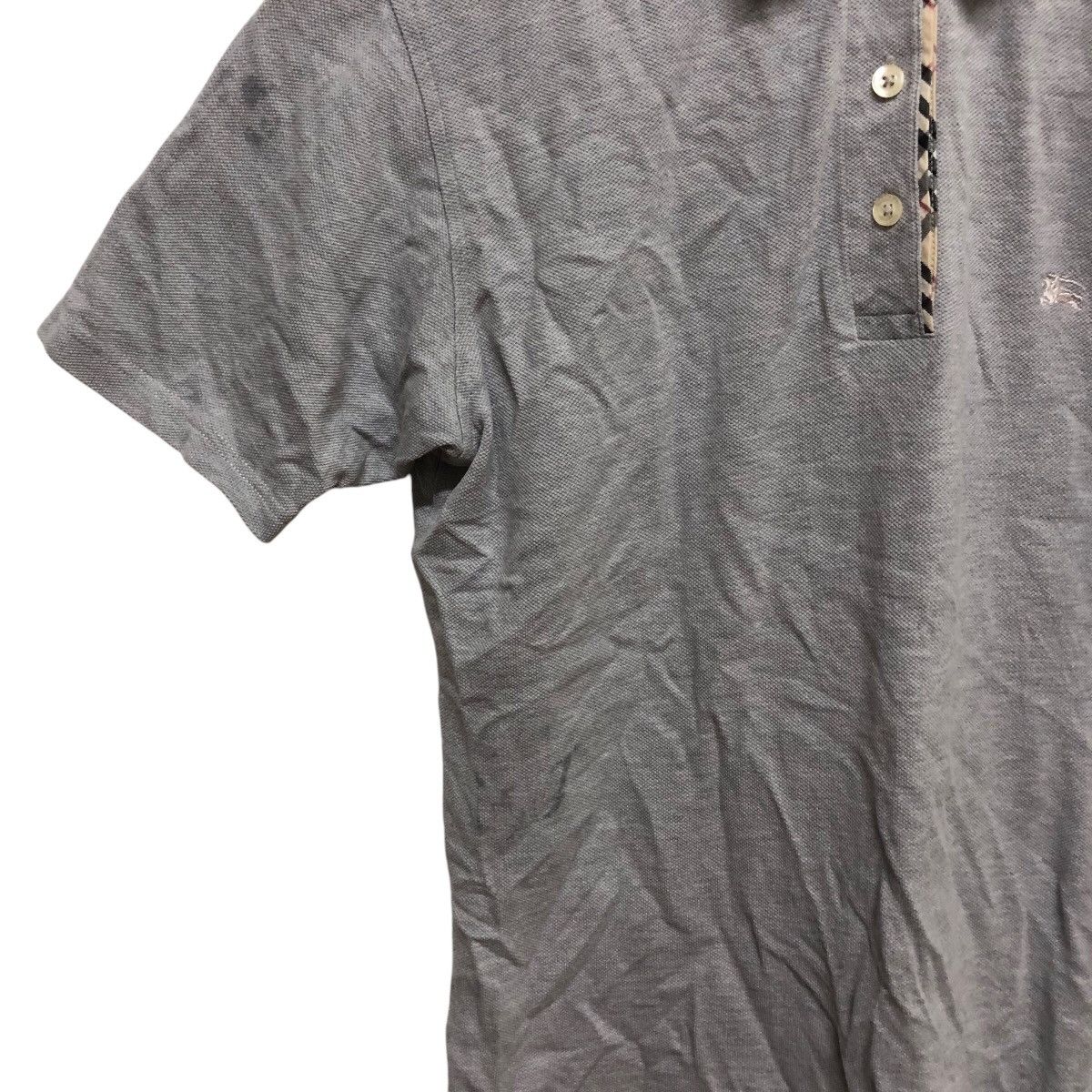 Burberry Vtg Burberry London Nova Check Embroidery Logo Polo Shirt Size US S / EU 44-46 / 1 - 3 Thumbnail