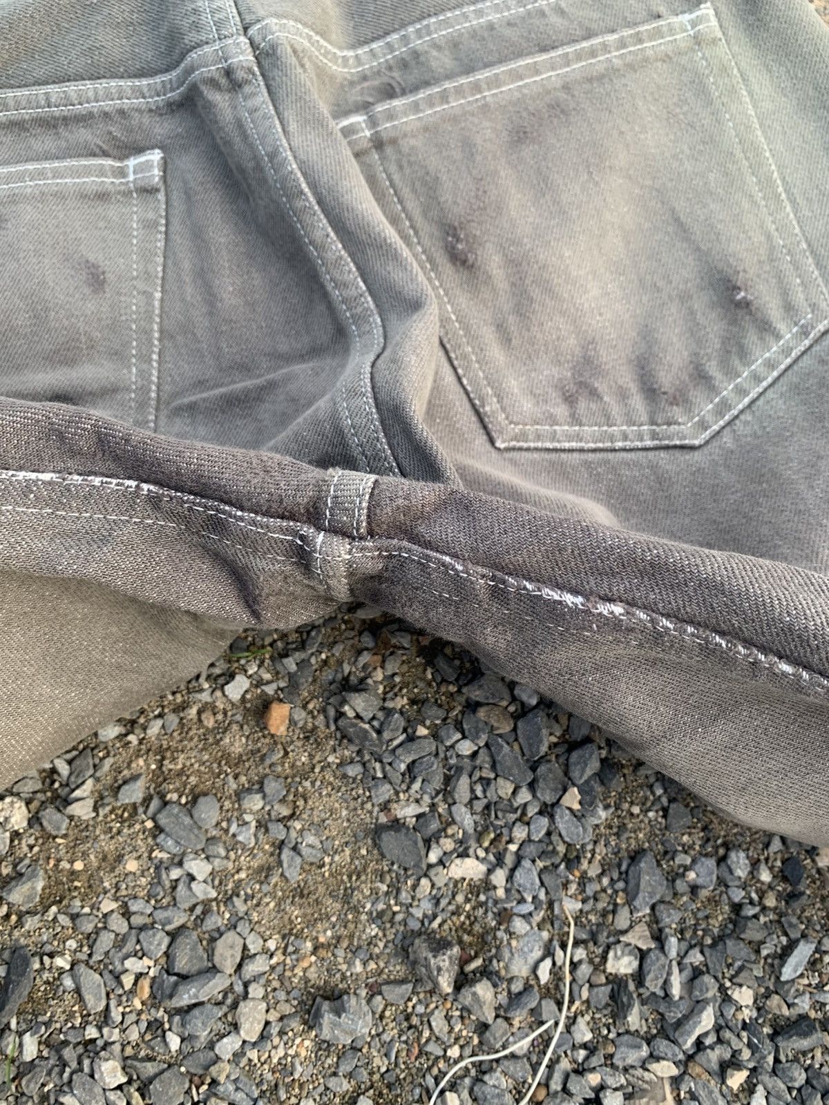 A.P.C. A.P.C SELVEDGE SUNFADED RUSTY DISTRESSED DENIM Size US 29 - 19 Thumbnail