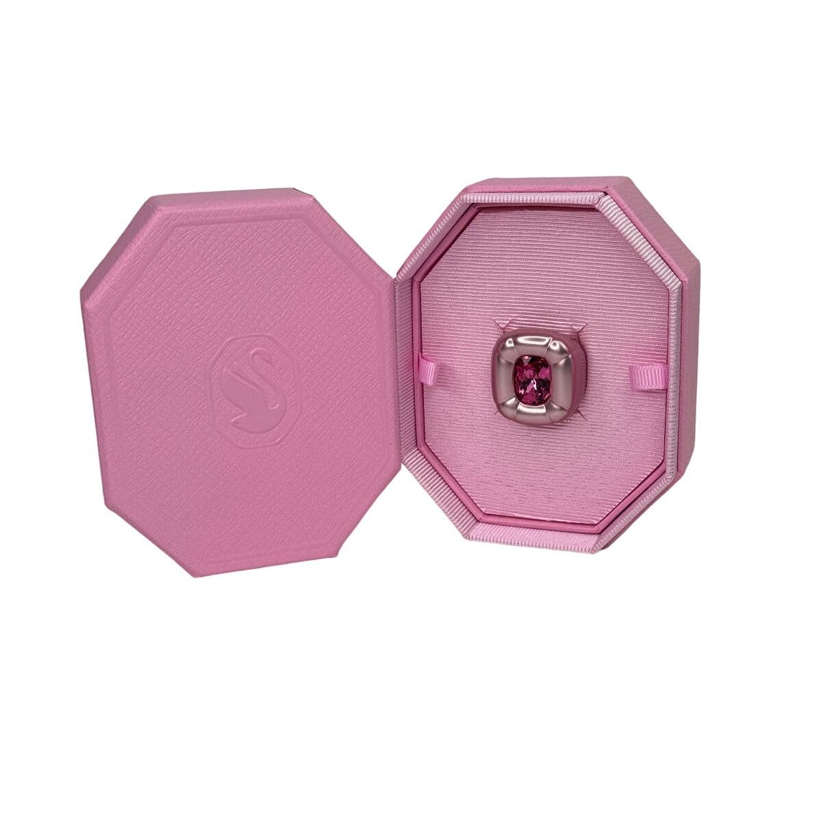 Swarovski Swarovski Dulcis cocktail ring Cushion cut, Pink 60/9 USA Size ONE SIZE - 1 Thumbnail