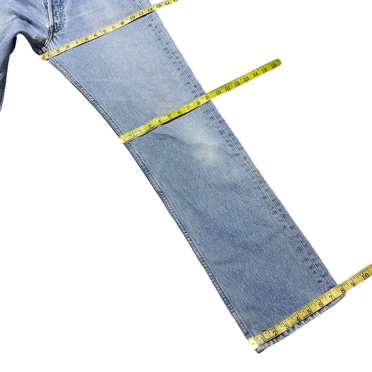 Levi's Vintage 90s Levis 501 Lightwash Jeans Size US 32 / EU 48 - 19 Thumbnail