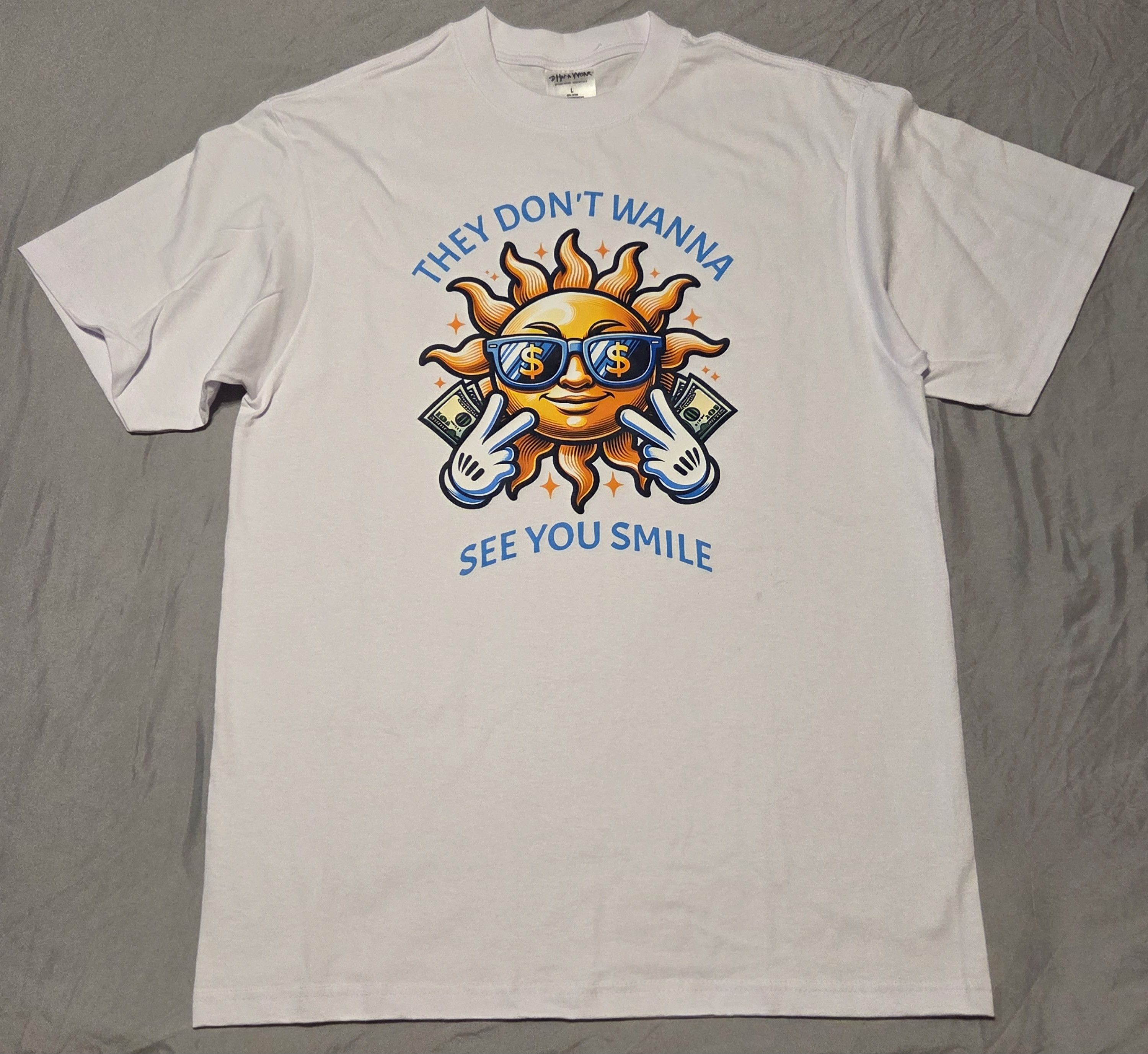 Other They Don't Wanna See You Smile Size US L / EU 52-54 / 3 - 1 Thumbnail