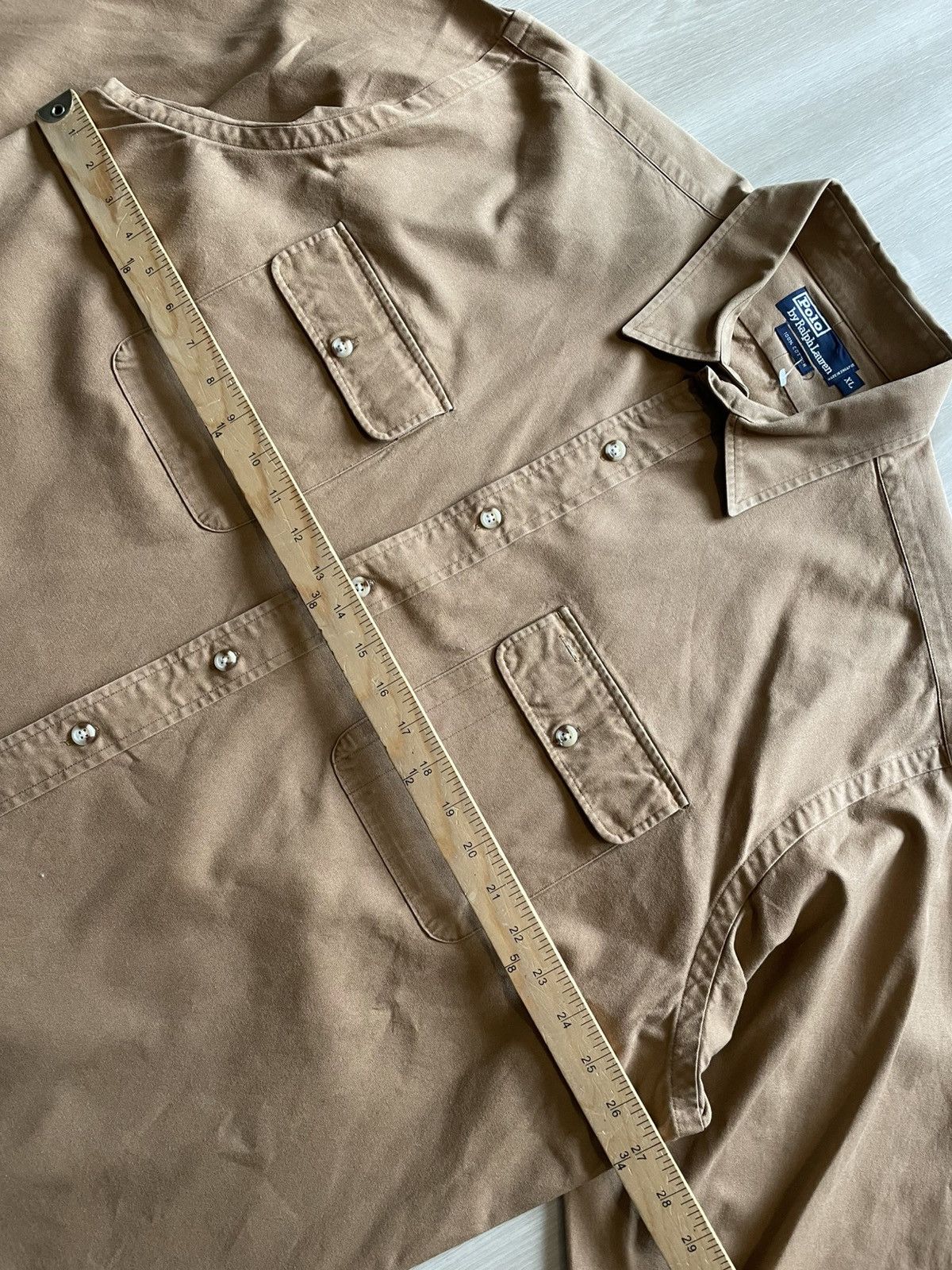 Polo Ralph Lauren Rare Vintage 1992 Polo Sportsman Shirt XL Size US XL / EU 56 / 4 - 6 Thumbnail
