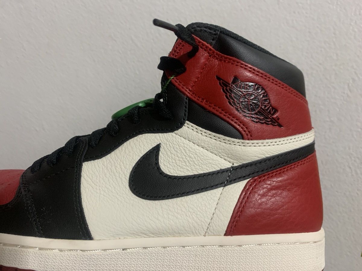 Jordan Brand × Nike AIR JORDAN 1 Retro High OG Bred Size US 10.5 / EU 43-44 - 11 Thumbnail