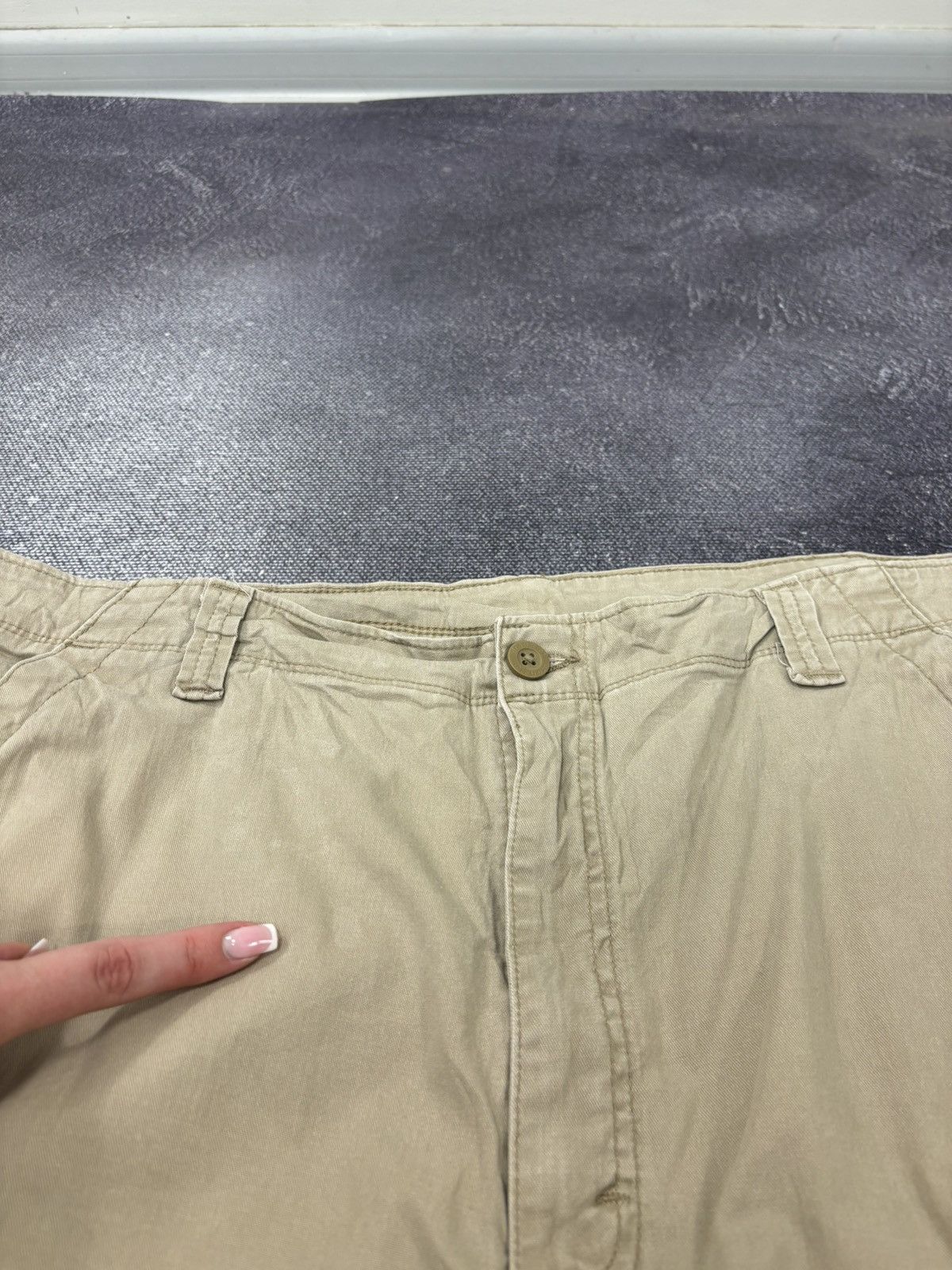 Vintage Vintage Wrangler Y2K Utility Hype USA Baggy Cargo Shorts Size US 40 / EU 56 - 8 Thumbnail