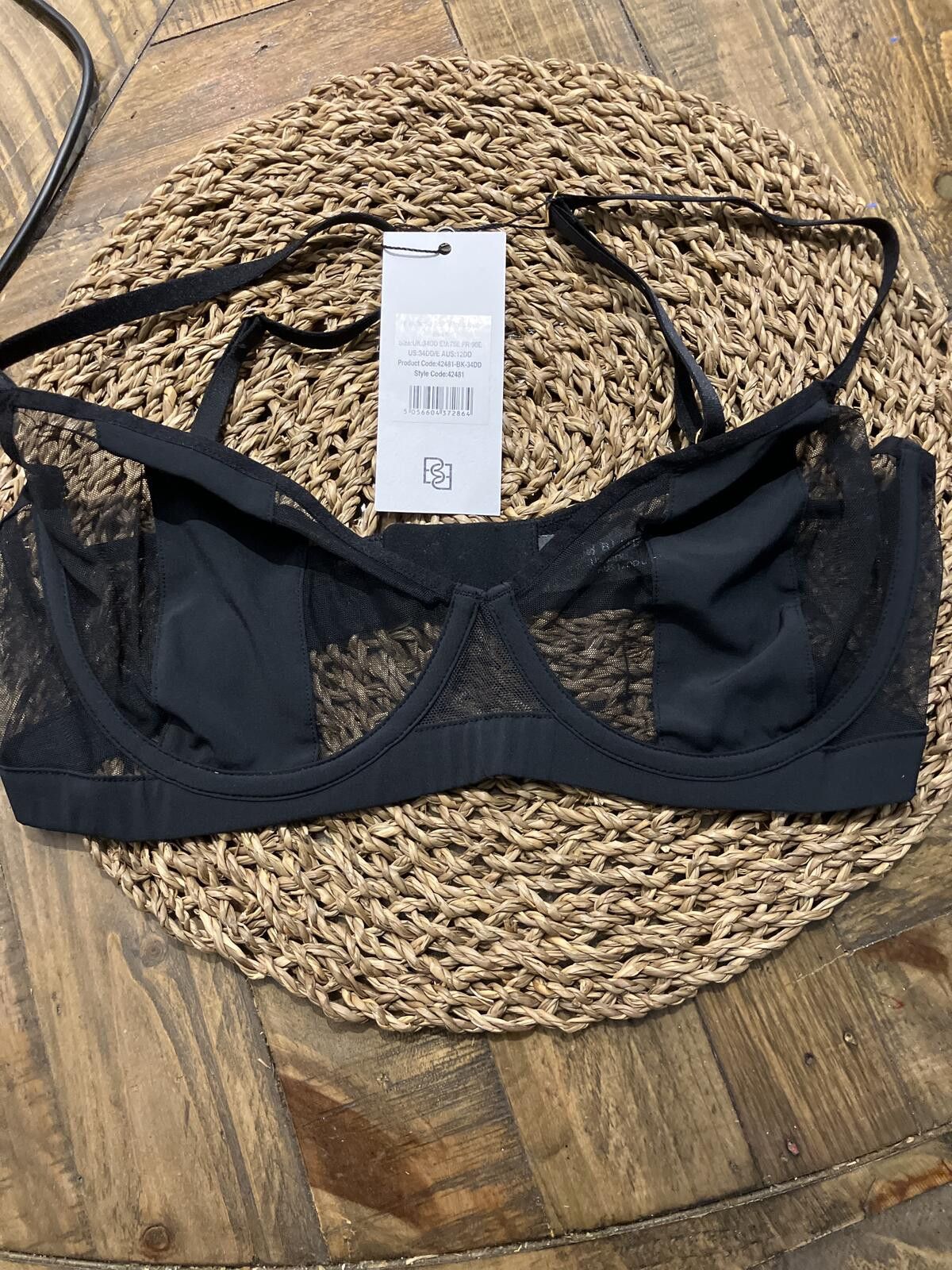 Other NWT Bluebella Oria Wired Bra Black Size 34DD/E Size ONE SIZE - 1 Thumbnail