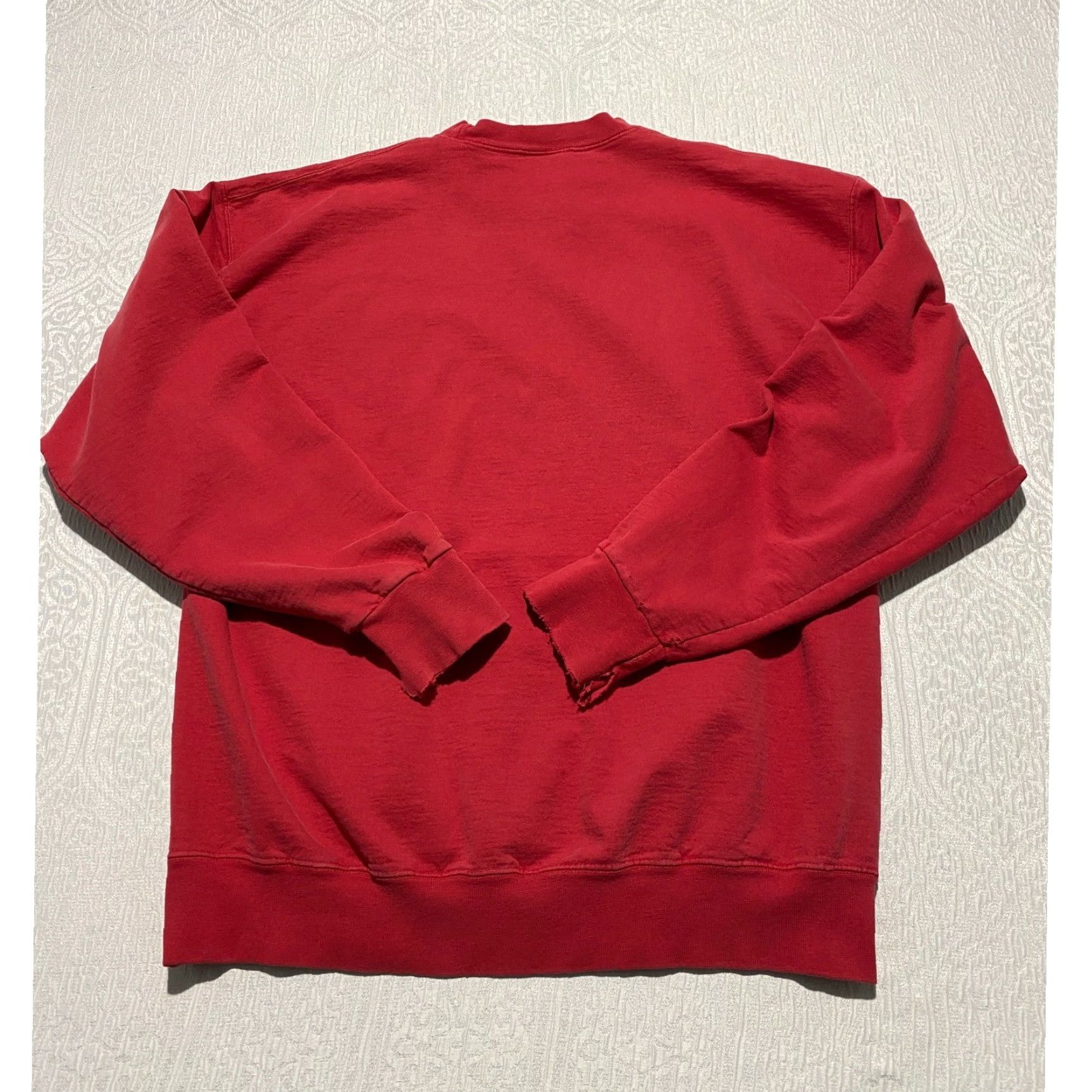 Vintage VINTAGE Gribble Sweatshirt Crewneck Unisex Adults Large Red University Graphic Print Knit Cotton Logo Solid Combo 90s College Apparel Team Wear Size US L / EU 52-54 / 3 - 5 Thumbnail