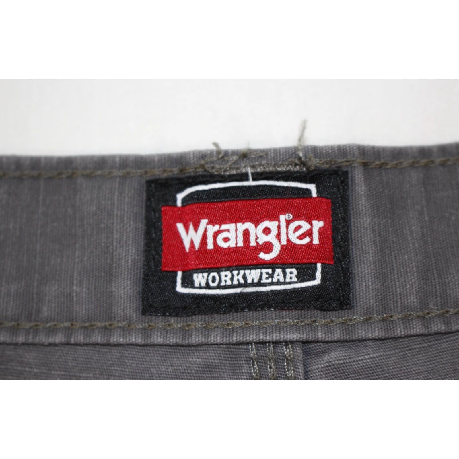 Wrangler Wrangler Workwear Ranger Double Knee Cargo Ripstop Pants Mens 42x32 Gray Size US 42 / EU 58 - 7 Thumbnail