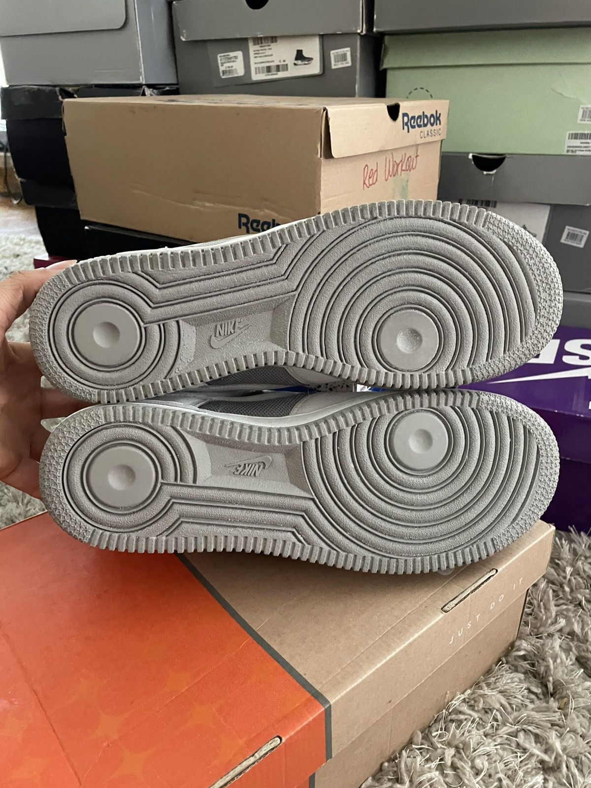 Nike Nike Air Force 1 L/M ‘The Dirty’ Size US 11.5 / EU 44-45 - 7 Thumbnail