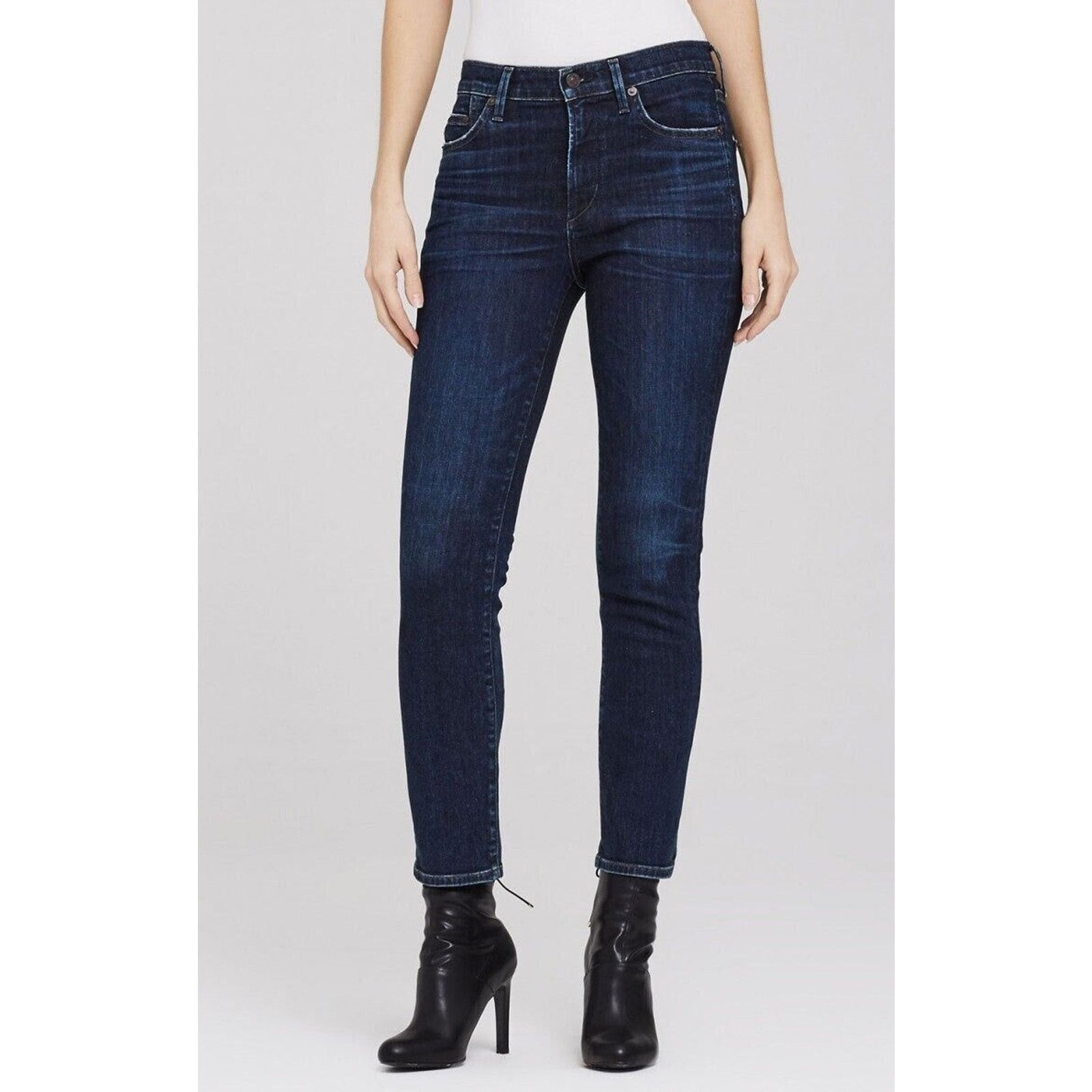 Citizens Of Humanity CITIZENS OF HUMANITY Cara Cigarette High Rise Slim Ankle Size 28" / US 6 / IT 42 - 3 Thumbnail